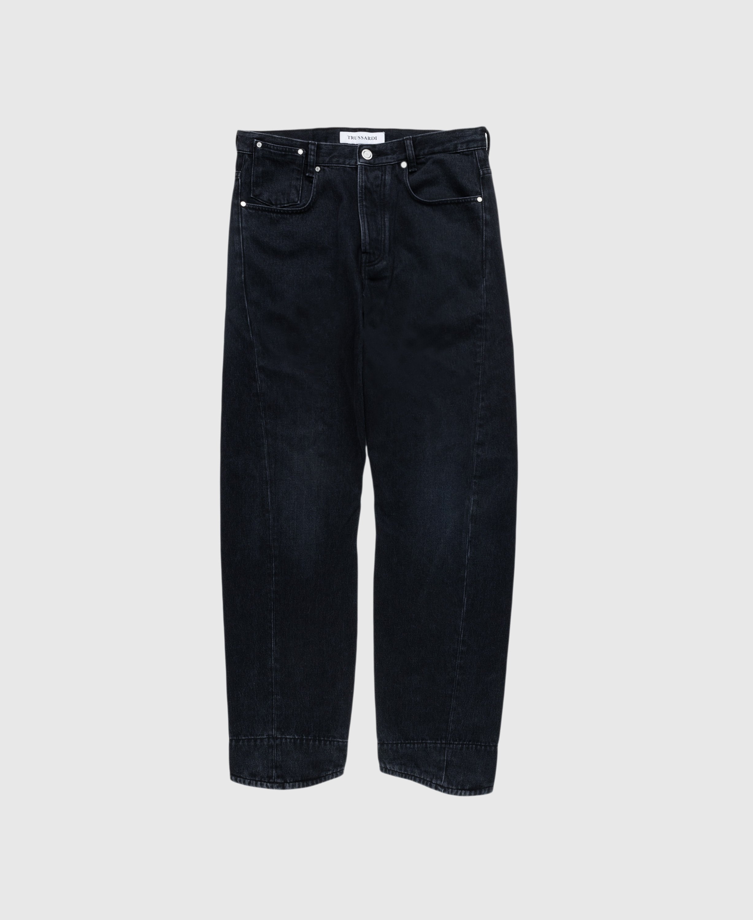 – Five-Pocket Twisted Tapered Jeans Black Rigid | Highsnobiety Shop