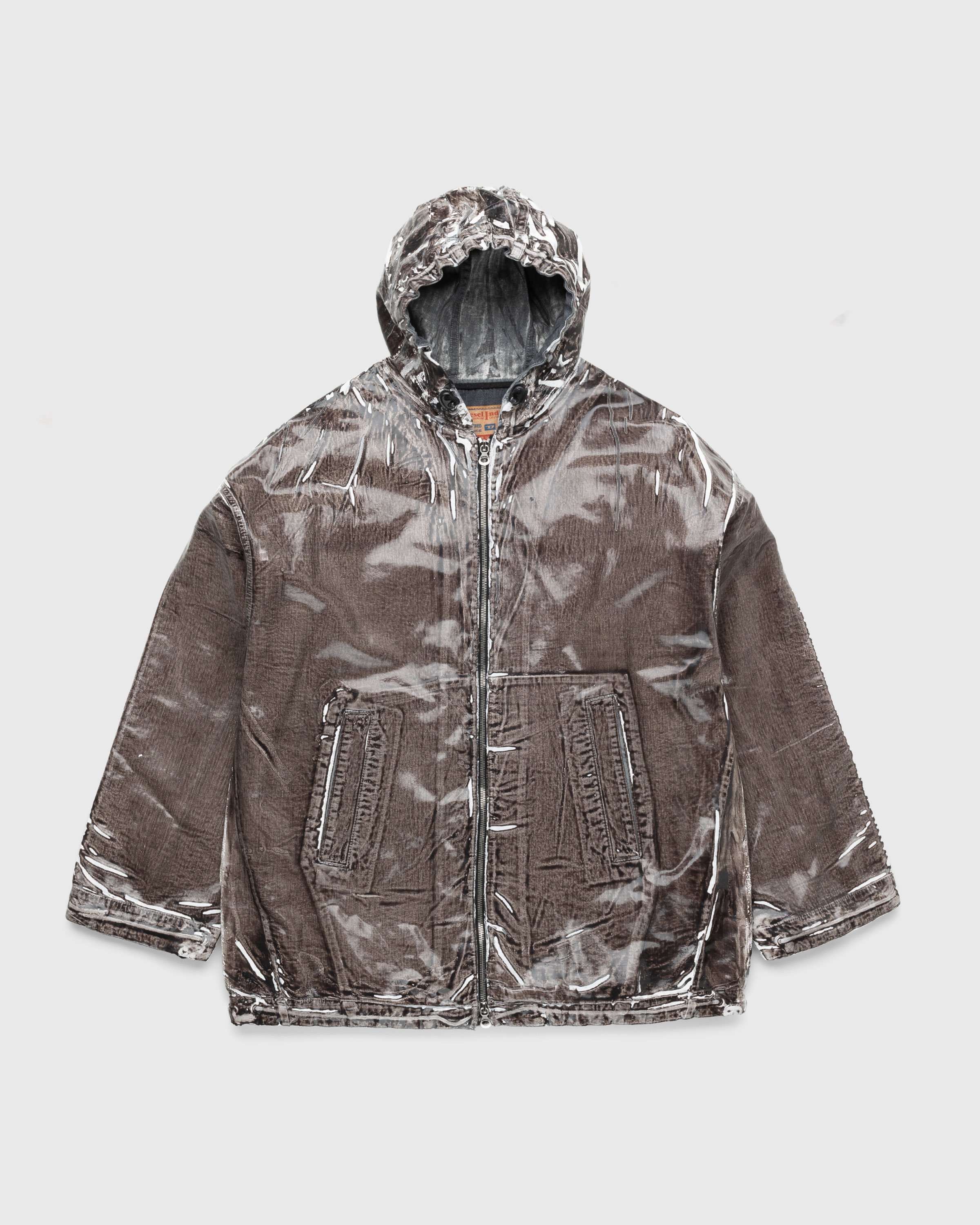 Diesel – D-Spark-Fsc Hooded Jacket Brown | Highsnobiety Shop