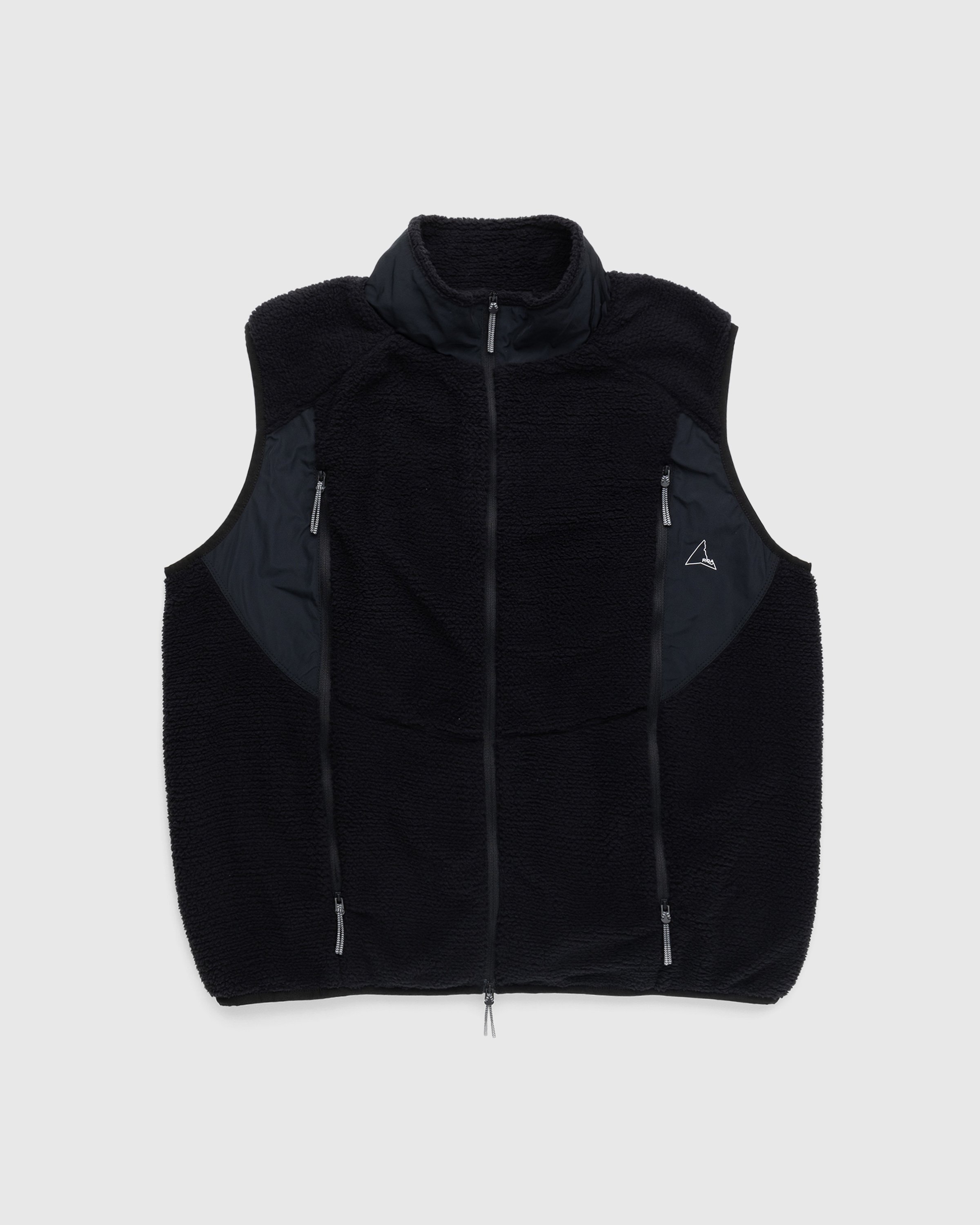 ROA – Polar Fleece Vest Black | Highsnobiety Shop
