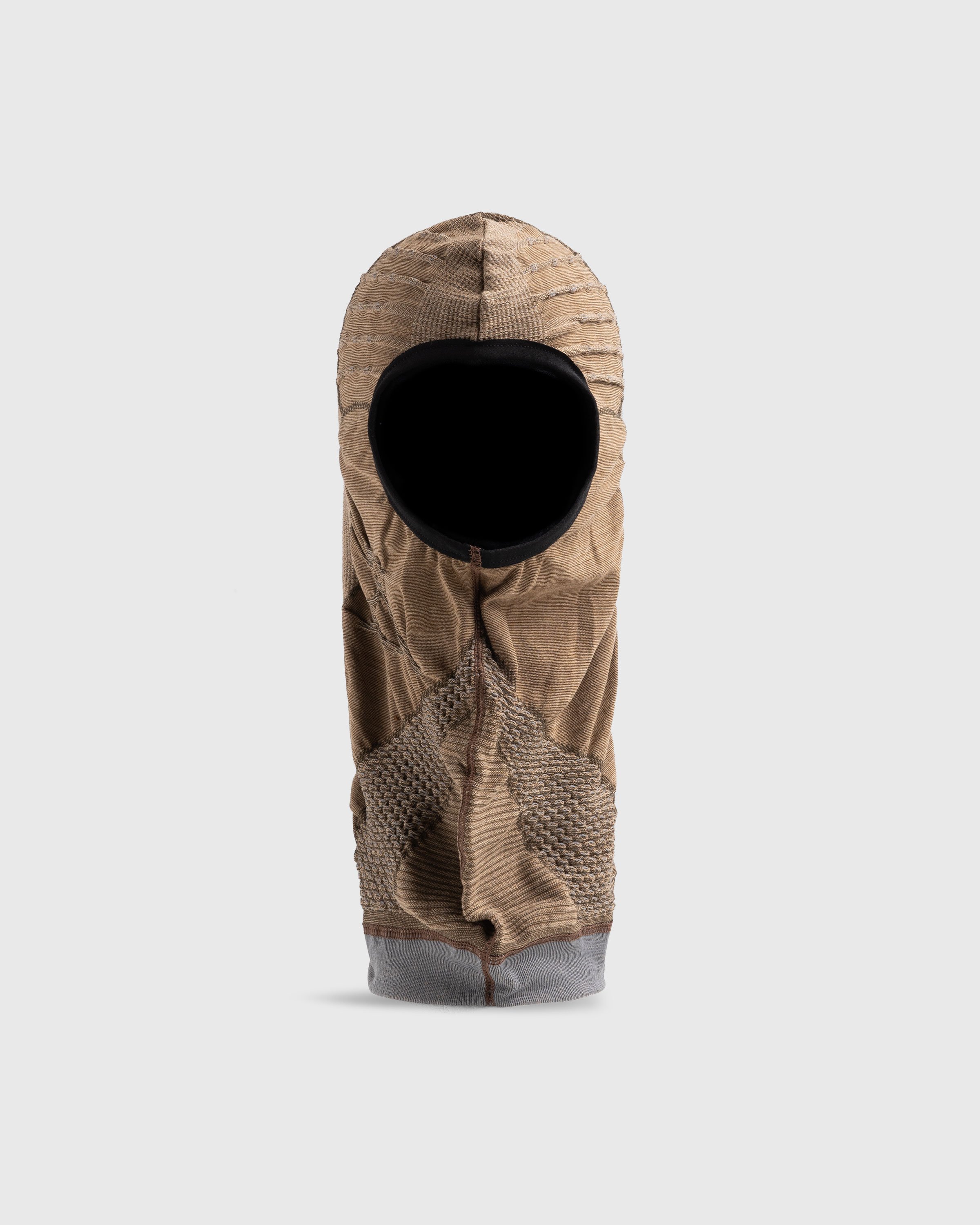 ROA – Balaclava 3D Knit Brown | Highsnobiety Shop