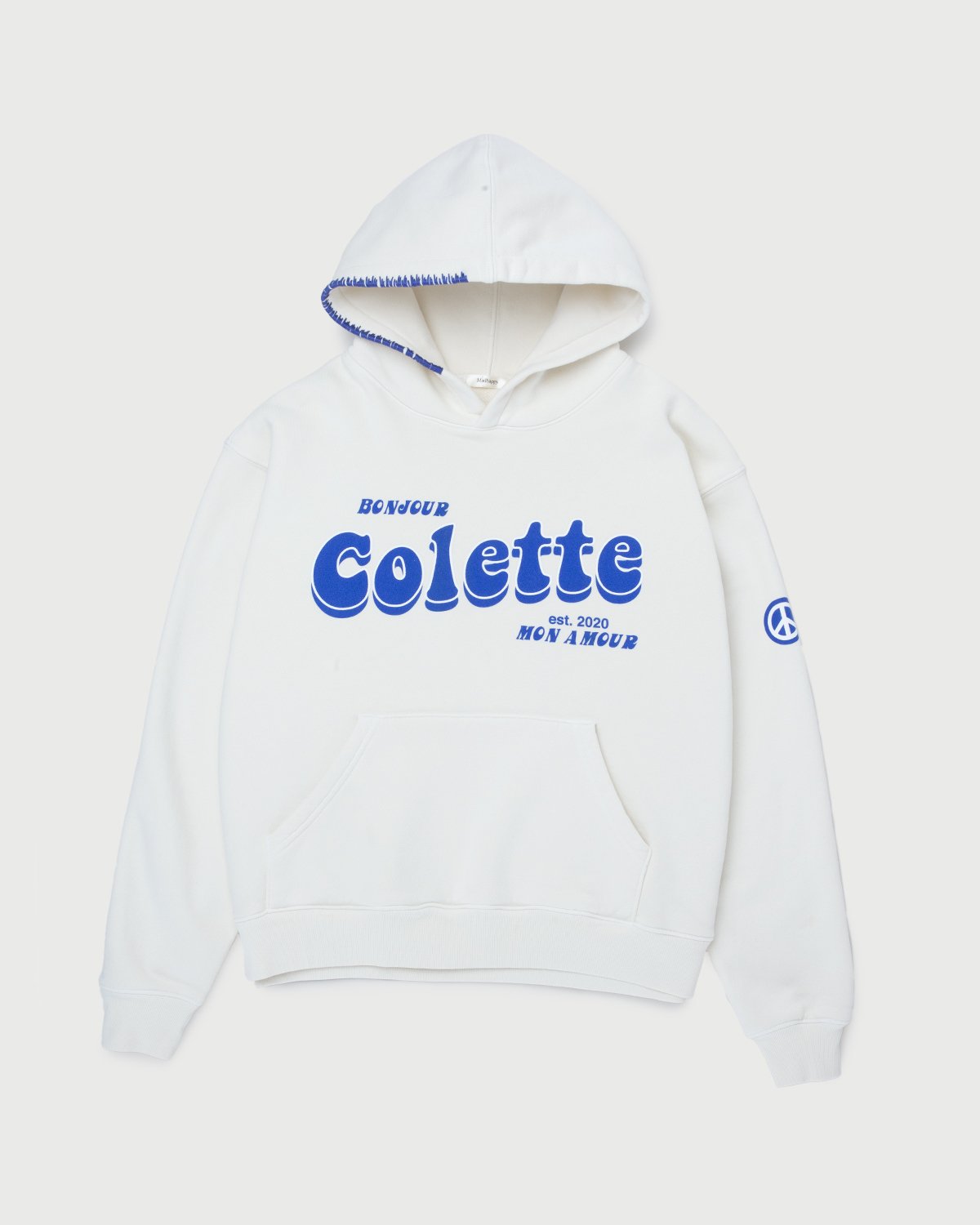 Madhappy X Colette Mon Amour Hoodie White