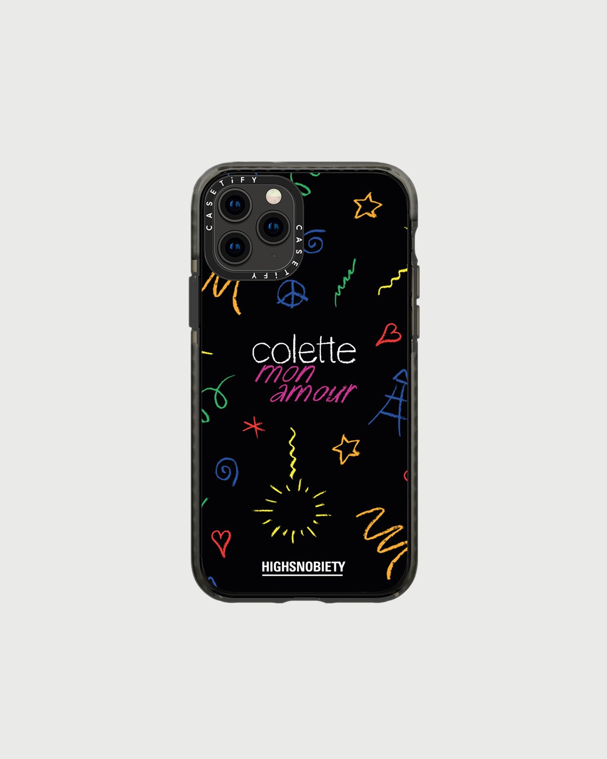 Colette Mon Amour Casetify Iphone 11 Pro Cover Black