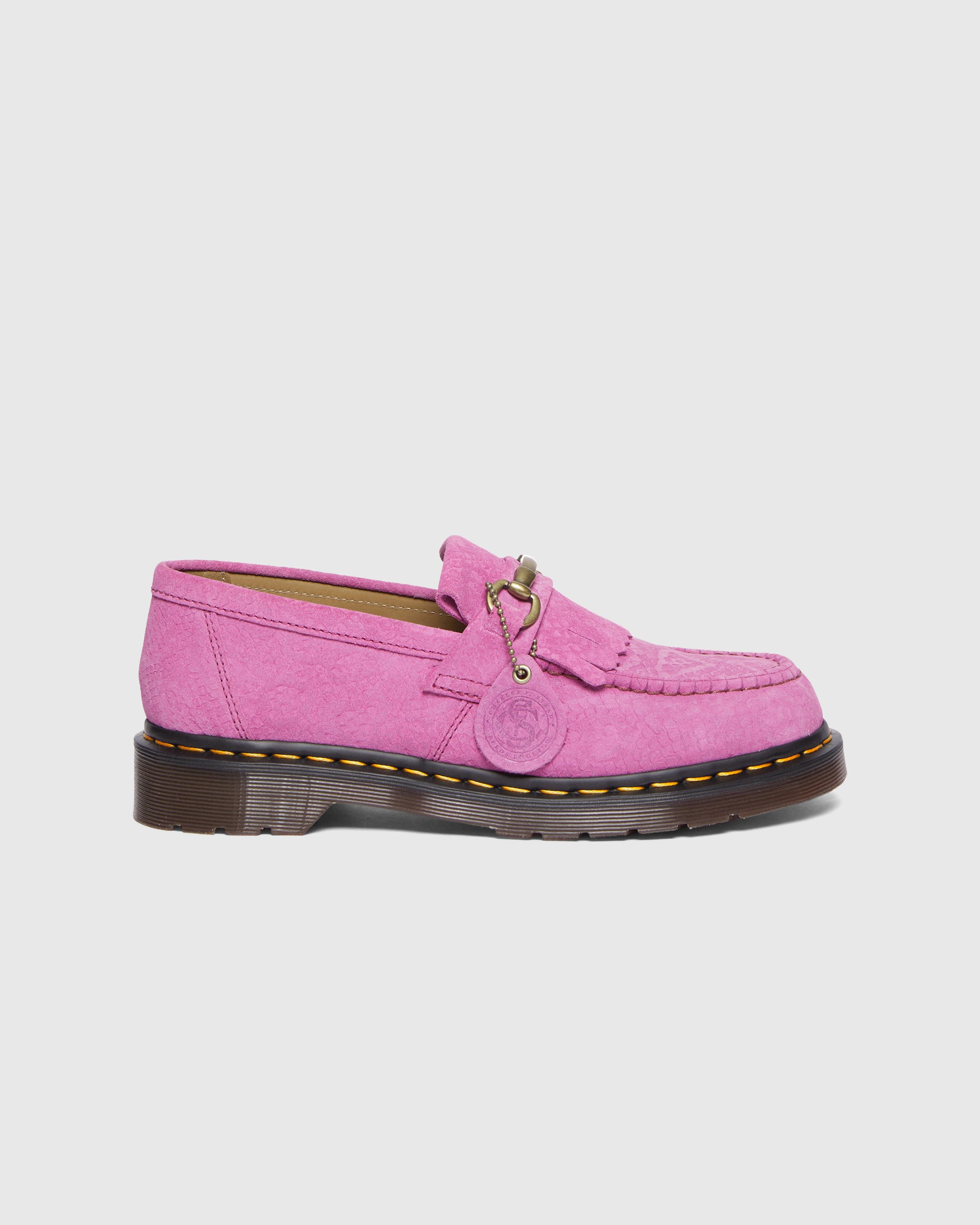 Dr. Martens – Adrian Snaffle Thrift Pink/Python Emboss | Highsnobiety Shop