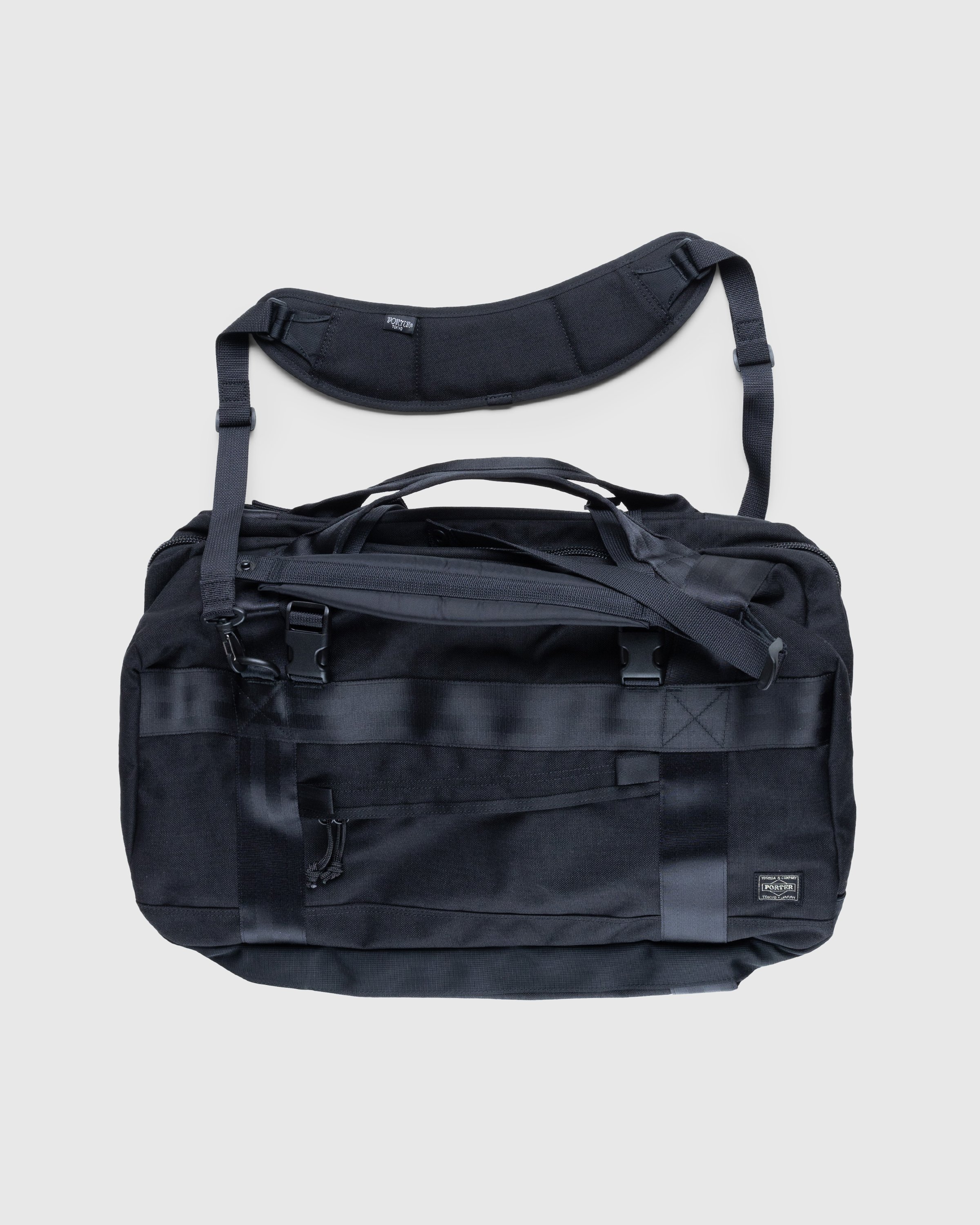 Porter-Yoshida & Co. – Booth Pack 3-Way Duffle Bag Black | Highsnobiety Shop