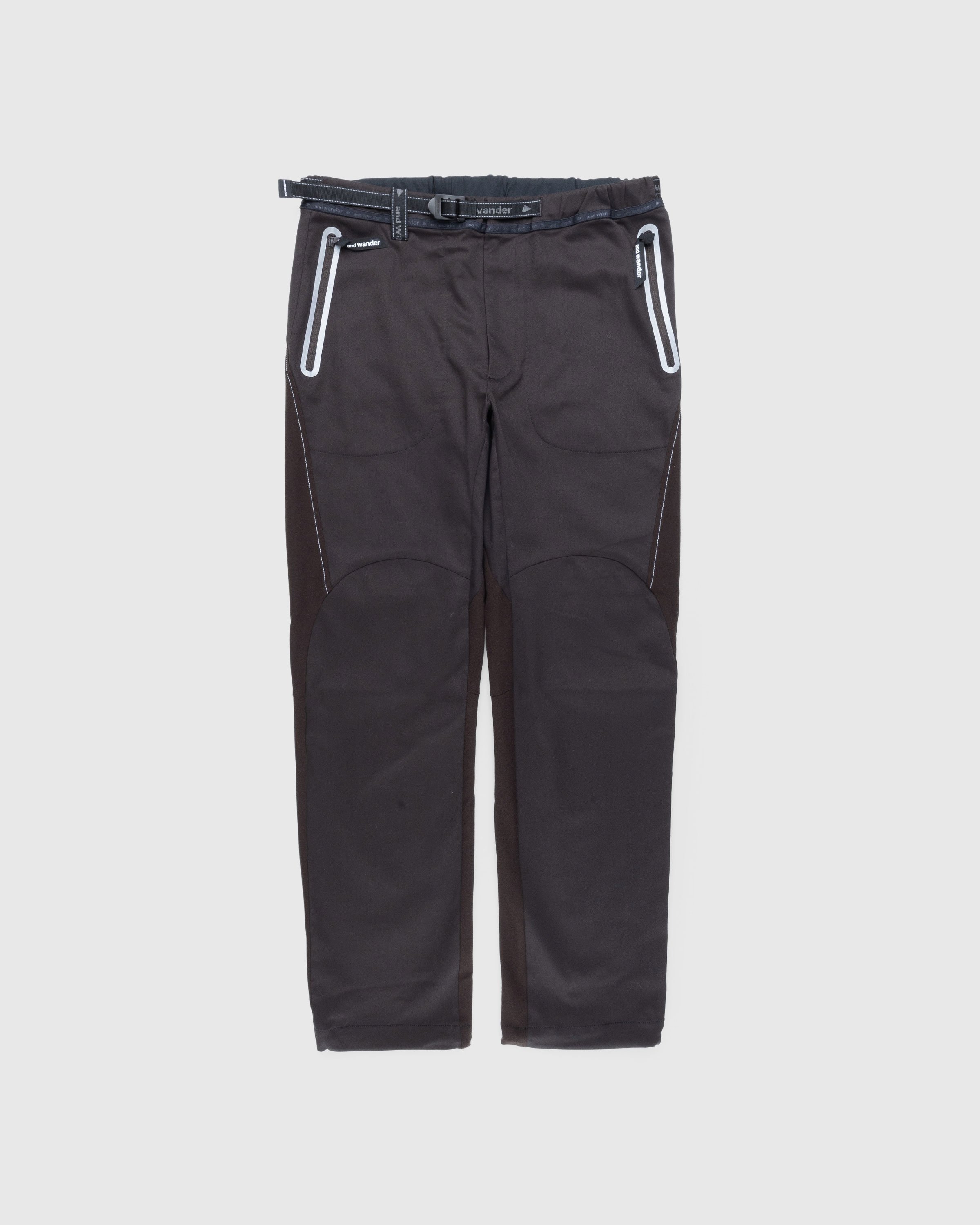 And Wander – Air Hold Pants Brown | Highsnobiety Shop