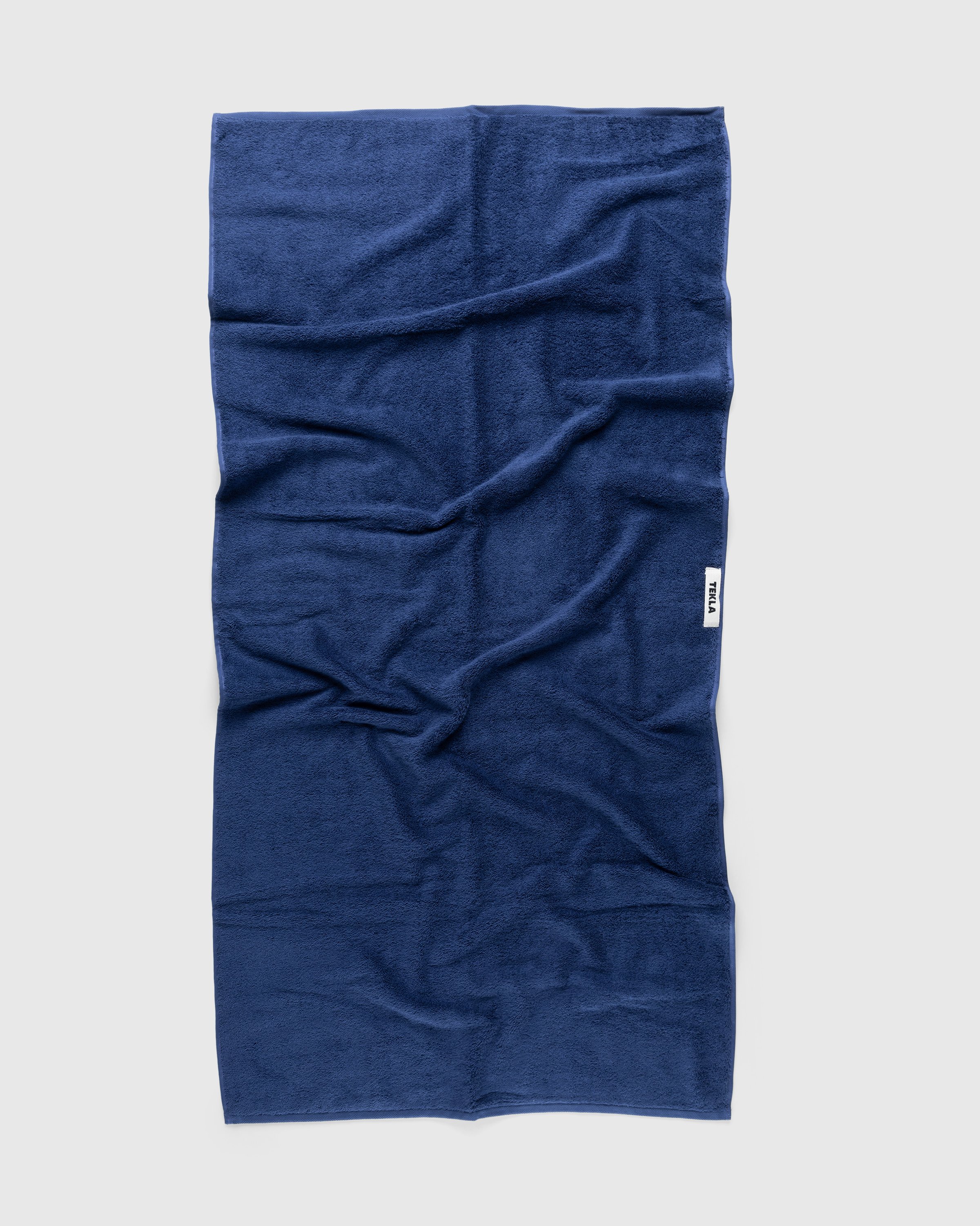 Tekla Bath Towel Navy Highsnobiety Shop