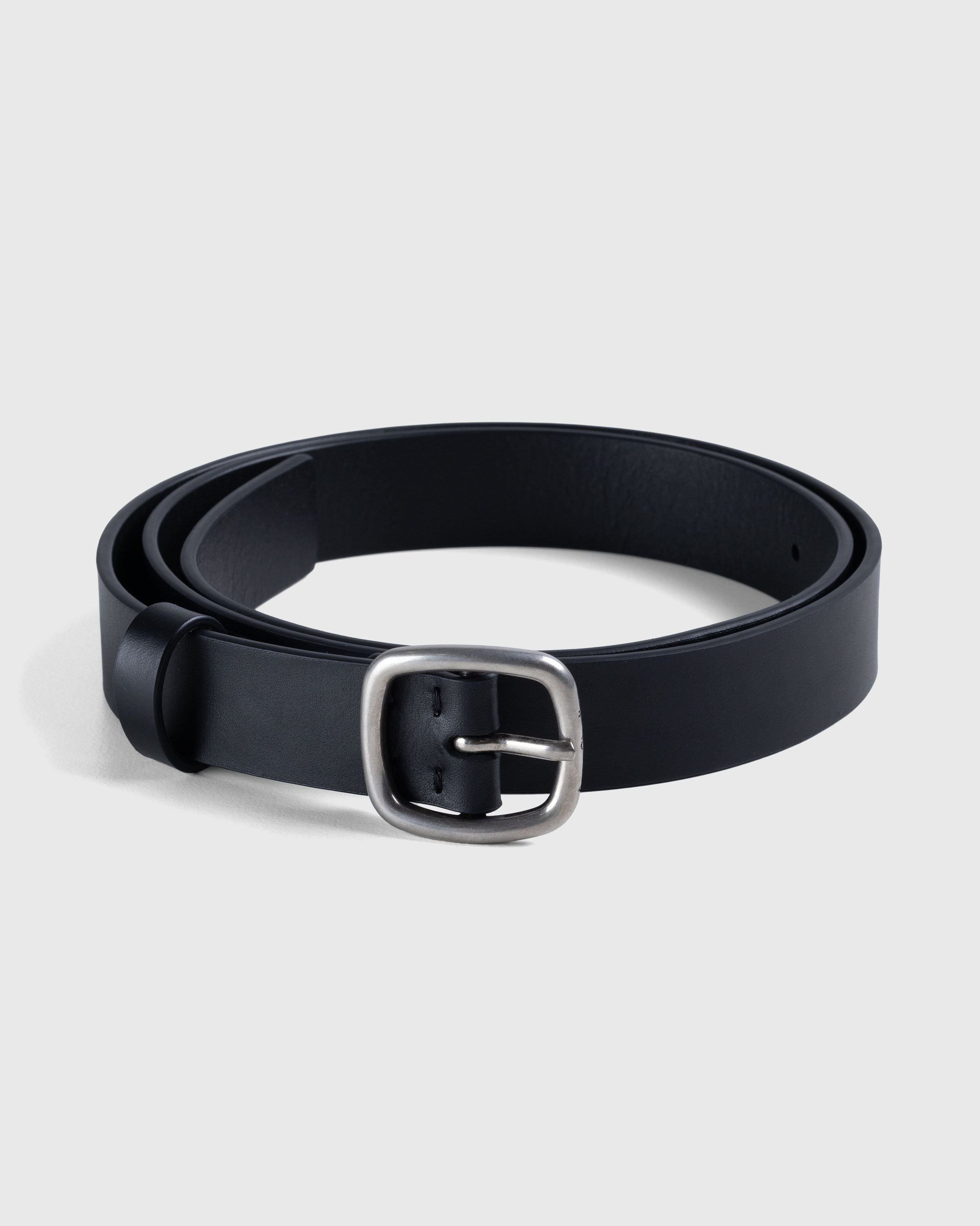 Acne Studios – Leather Buckle Belt Black | Highsnobiety Shop