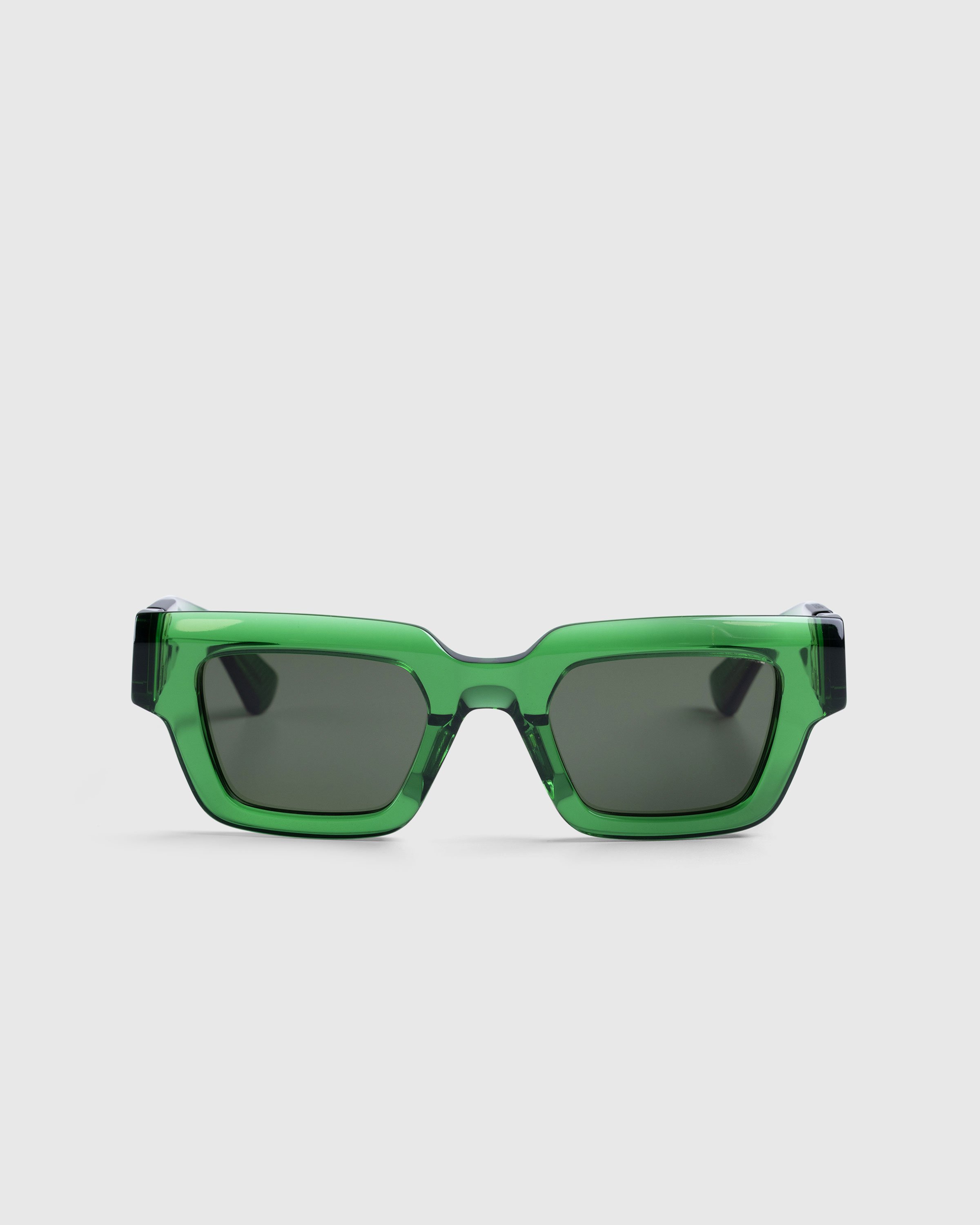 Bottega Veneta Sunglasses Men Acetate Green Maple
