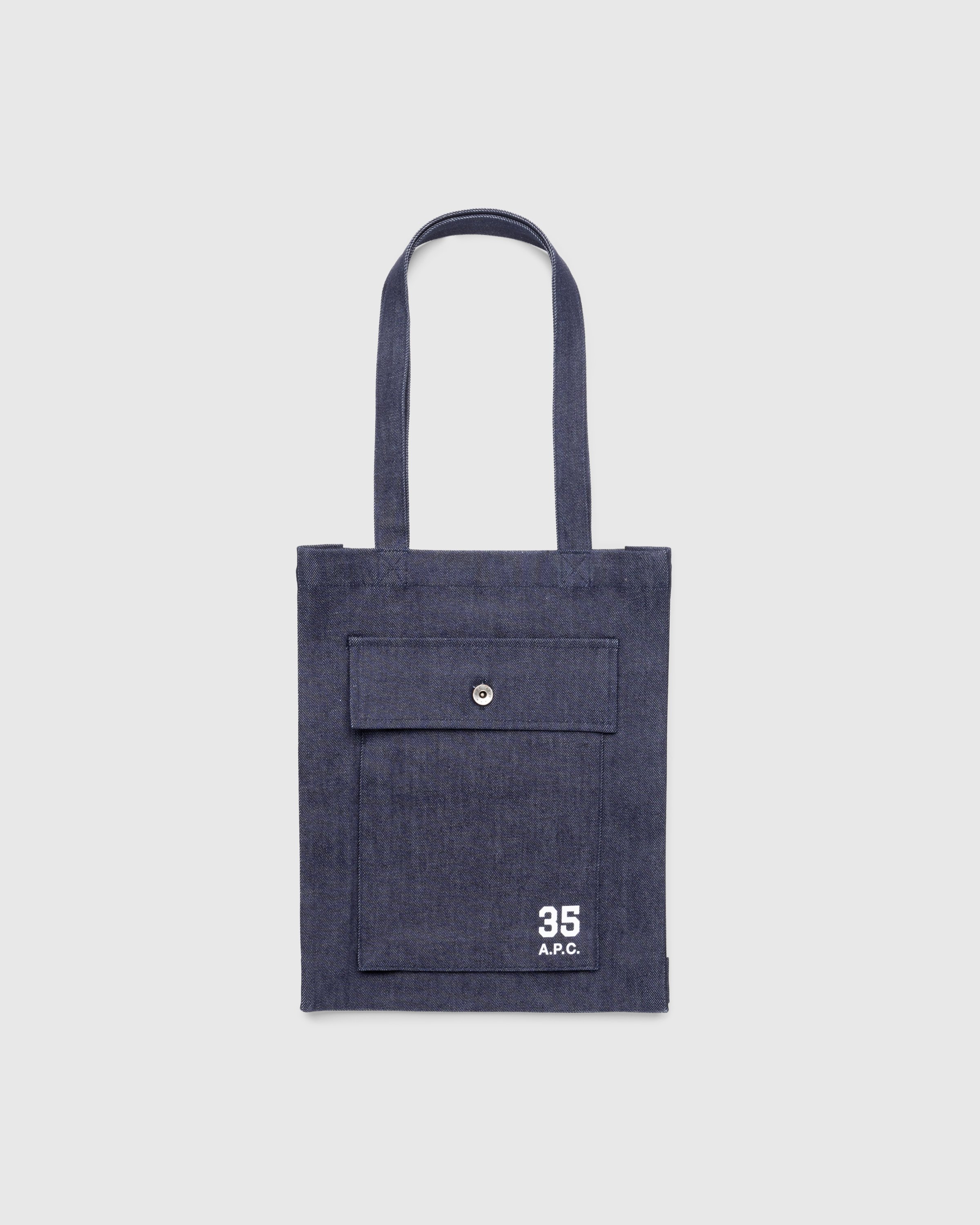 A.P.C. x Jean Touitou Respect Tote Bag Navy Highsnobiety Shop