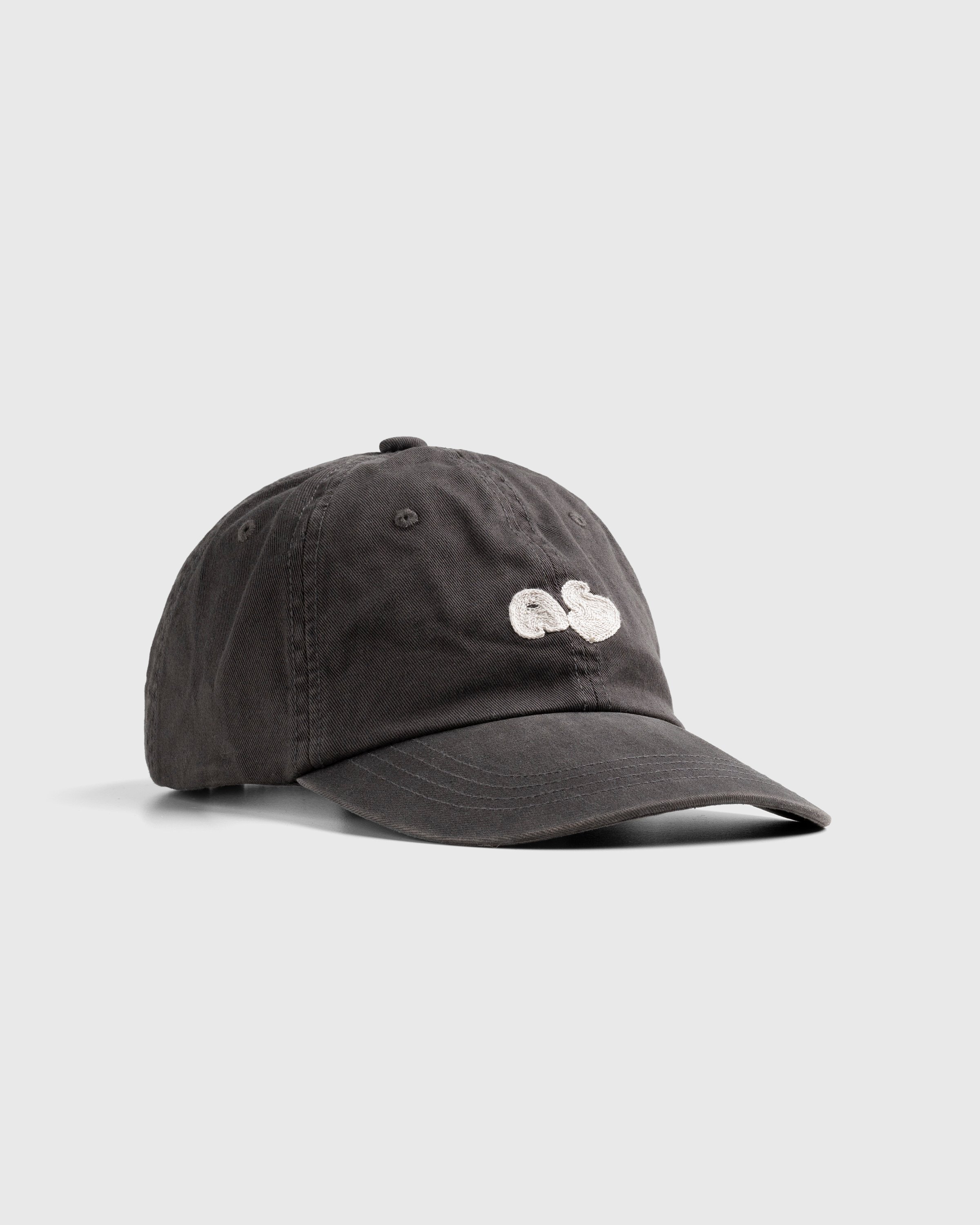 Acne Studios – Bubble Logo Cap Anthracite Grey | Highsnobiety Shop