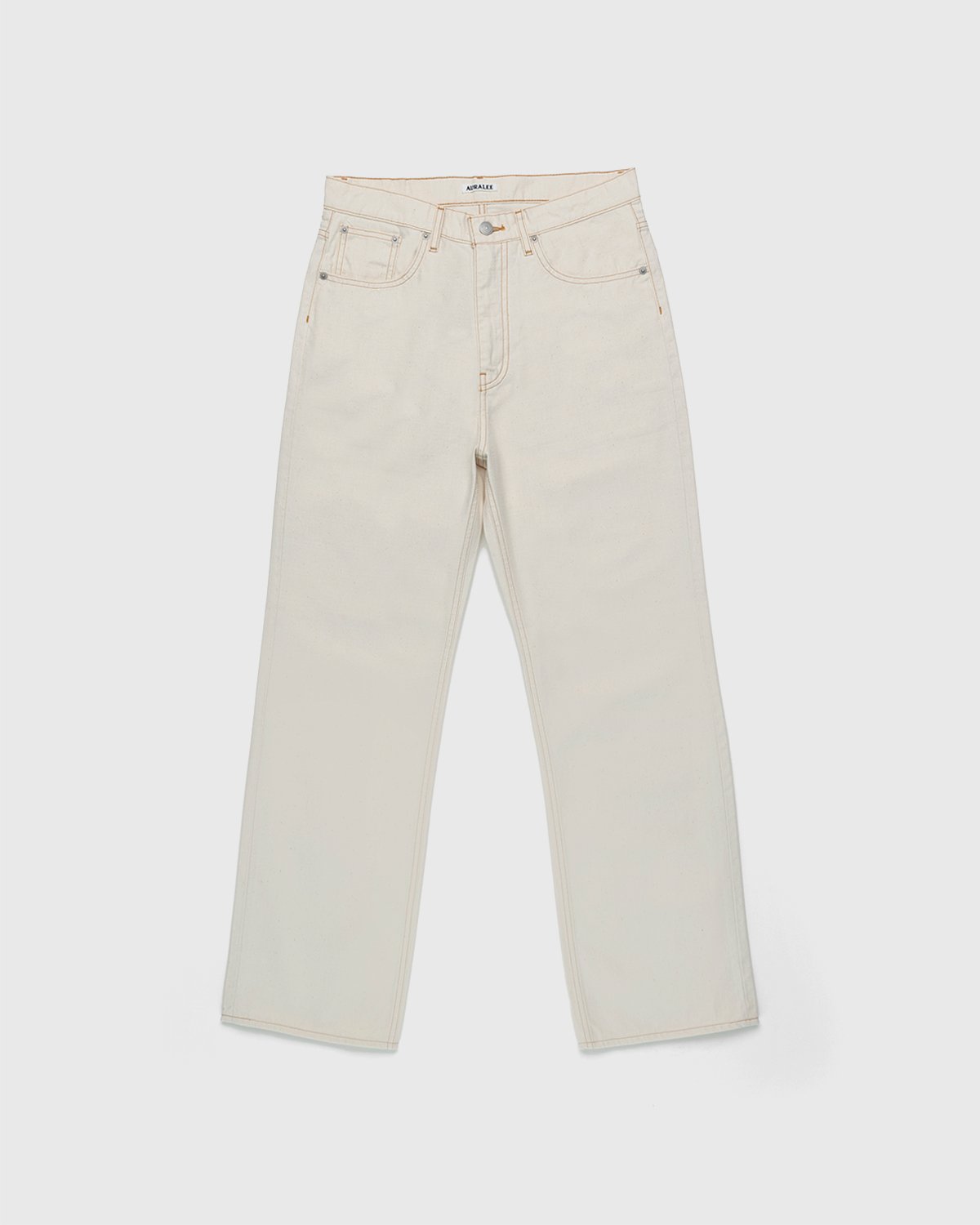 Auralee – Organic Undyed Cotton Pants Natural | Highsnobiety Shop