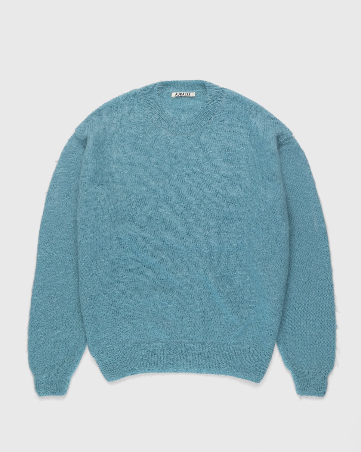 Auralee – Ultra-Soft Mohair Knit Blue | Highsnobiety Shop