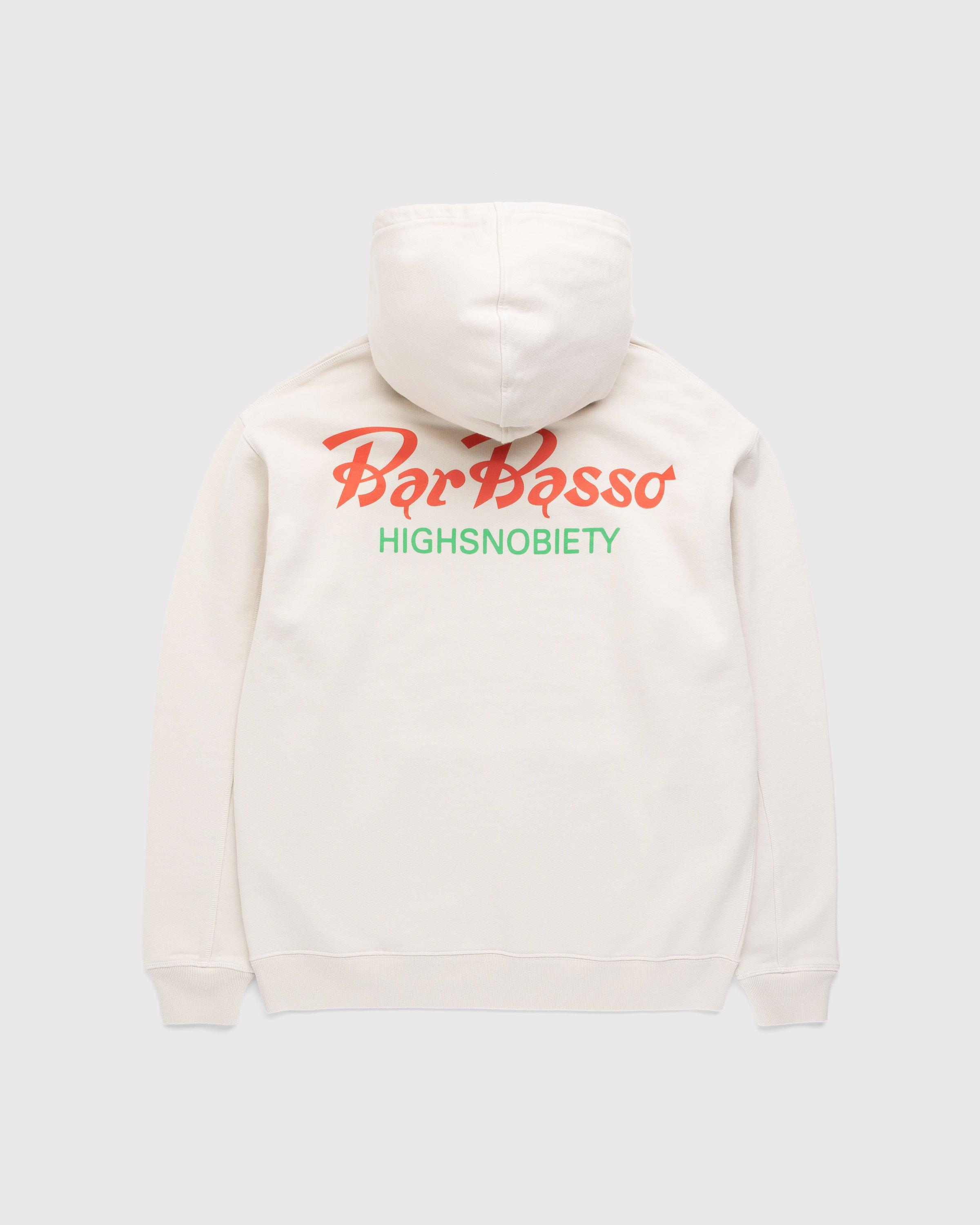 Bar Basso x Highsnobiety – Logo Hoodie Eggshell | Highsnobiety Shop