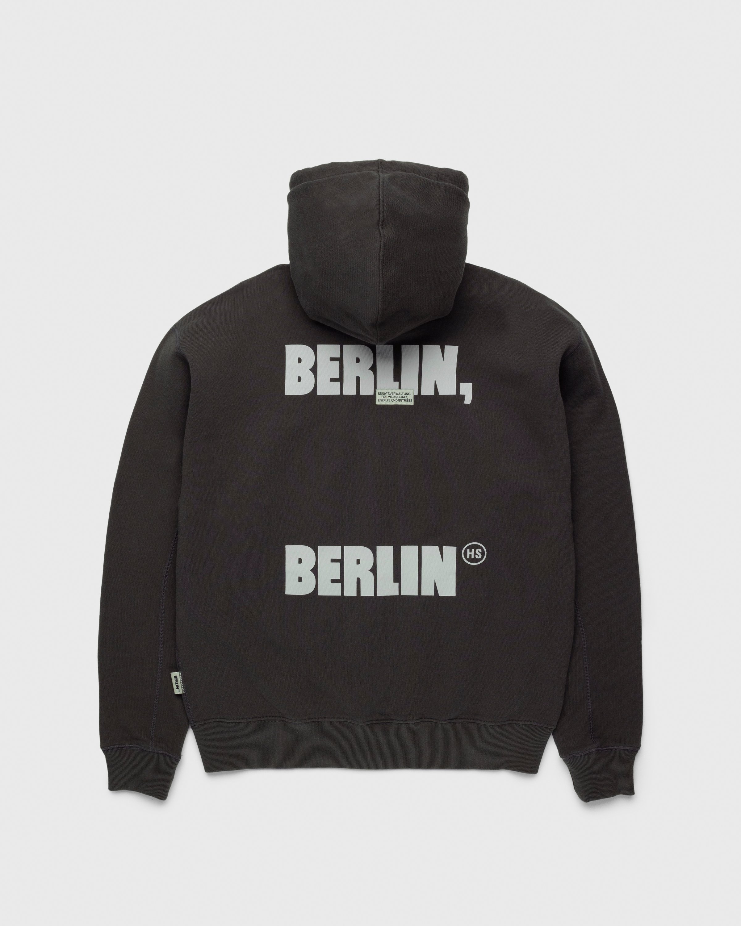 Highsnobiety BERLIN BERLIN 3 Zip Hoodie Black Highsnobiety Shop