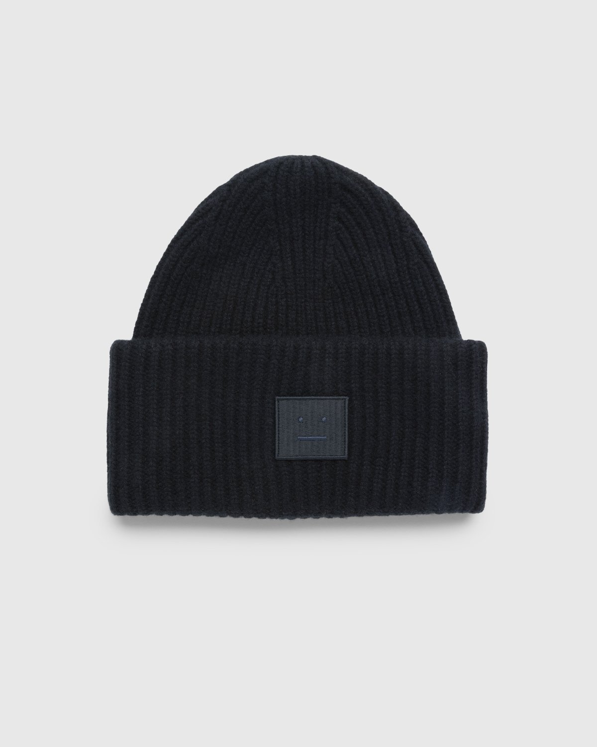 Acne Studios – Large Face Logo Beanie Black | Highsnobiety Shop