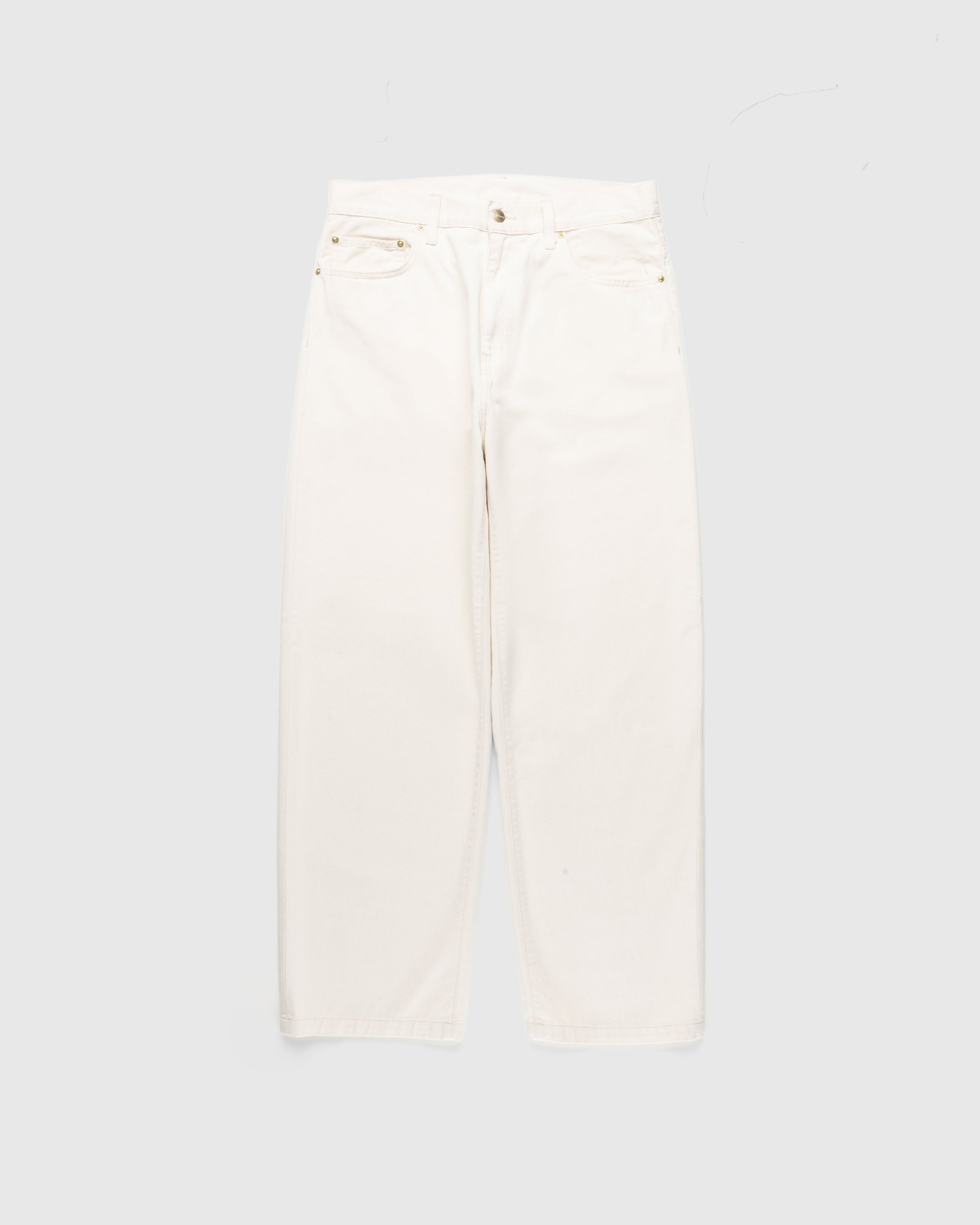 Carhartt WIP – Derby Pant Natural/Rinsed | Highsnobiety Shop