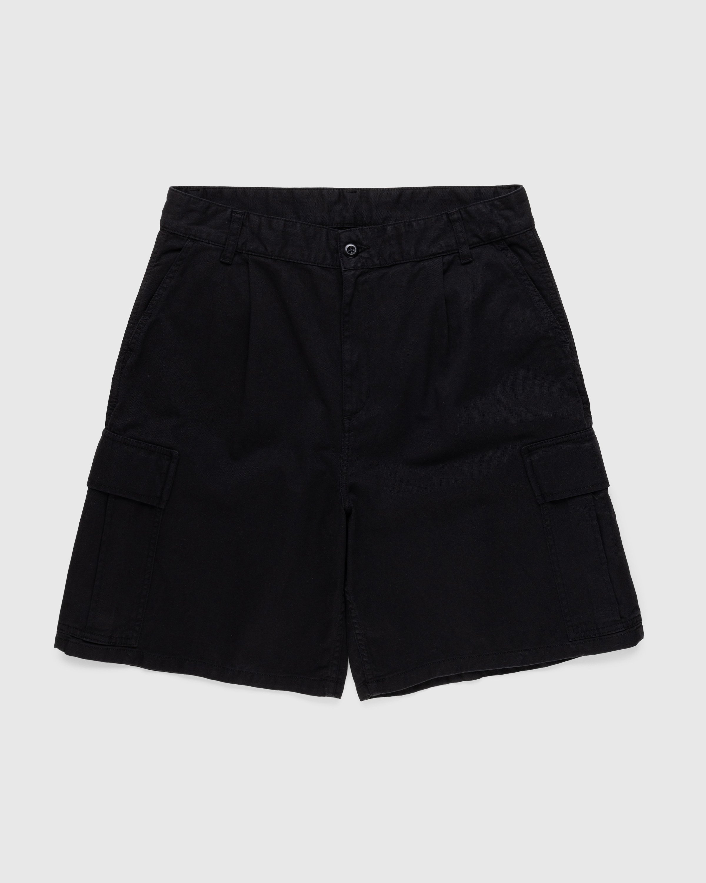 black cargo short