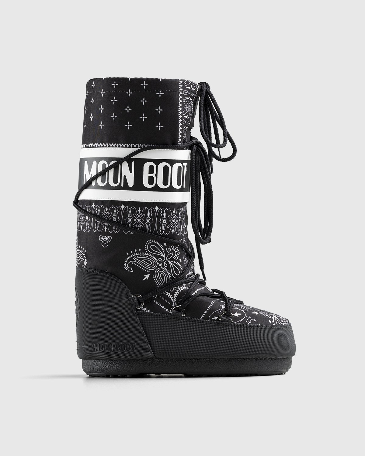 bord Verdampen Federaal Moon Boot x Highsnobiety – Icon Boot Bandana Black | Highsnobiety Shop