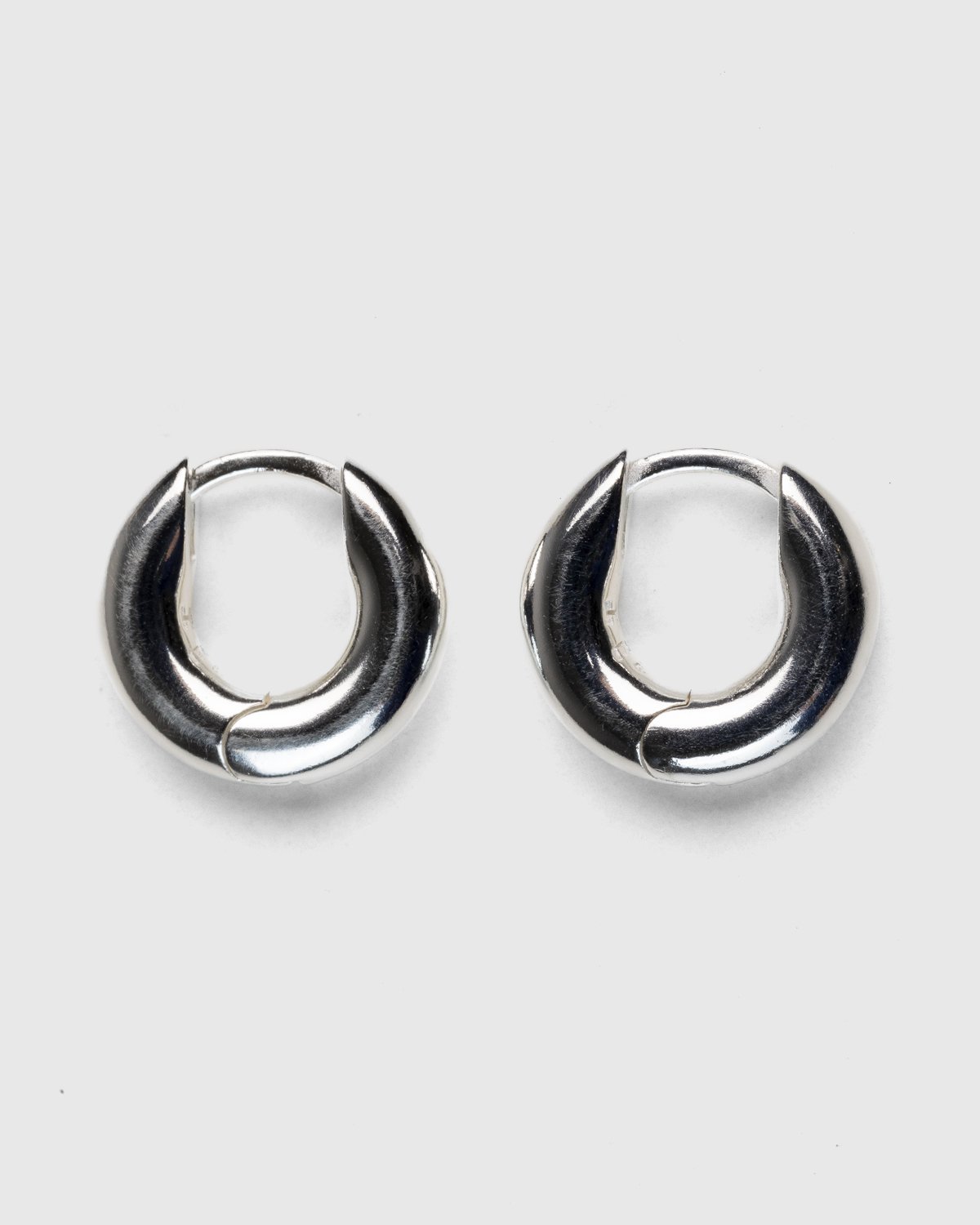 Hatton Labs – Round Hoop Earrings Silver | Highsnobiety Shop
