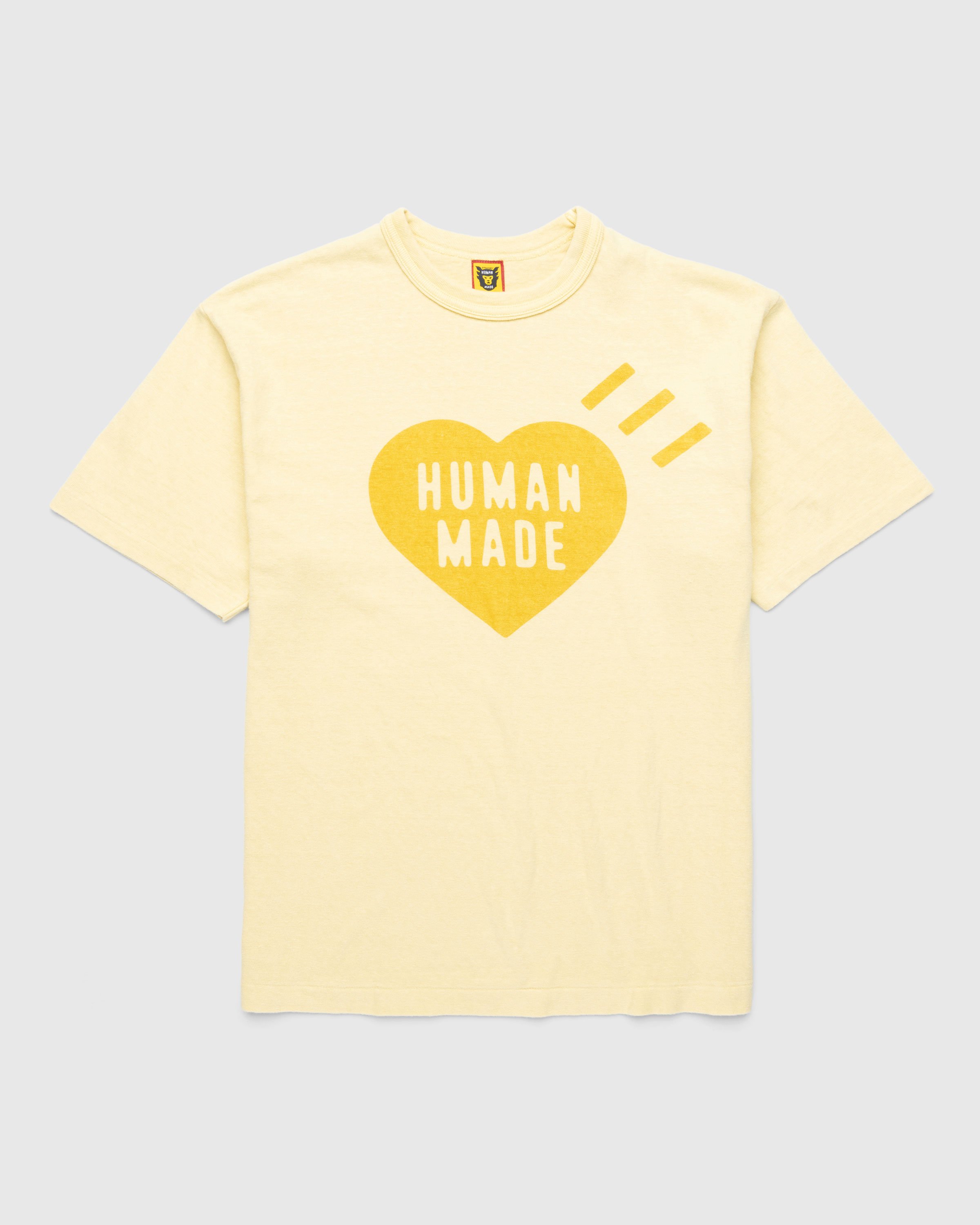 Human Made – Ningen-sei Plant Dyed T-Shirt Yellow | Highsnobiety