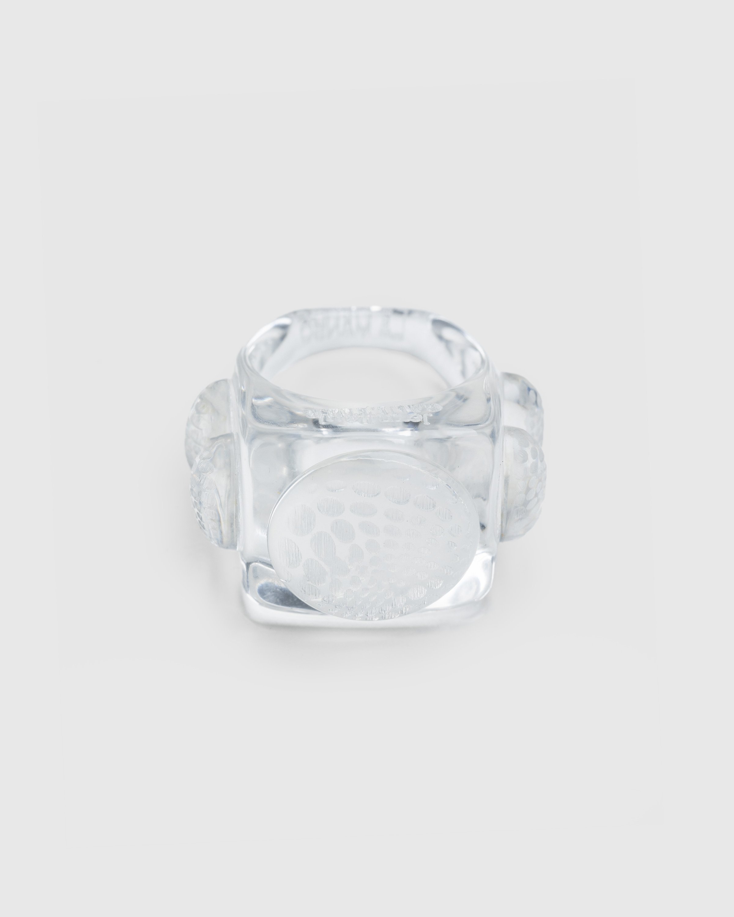 Jean Paul Gaultier – Ice Cube Ring Crystal | Highsnobiety Shop