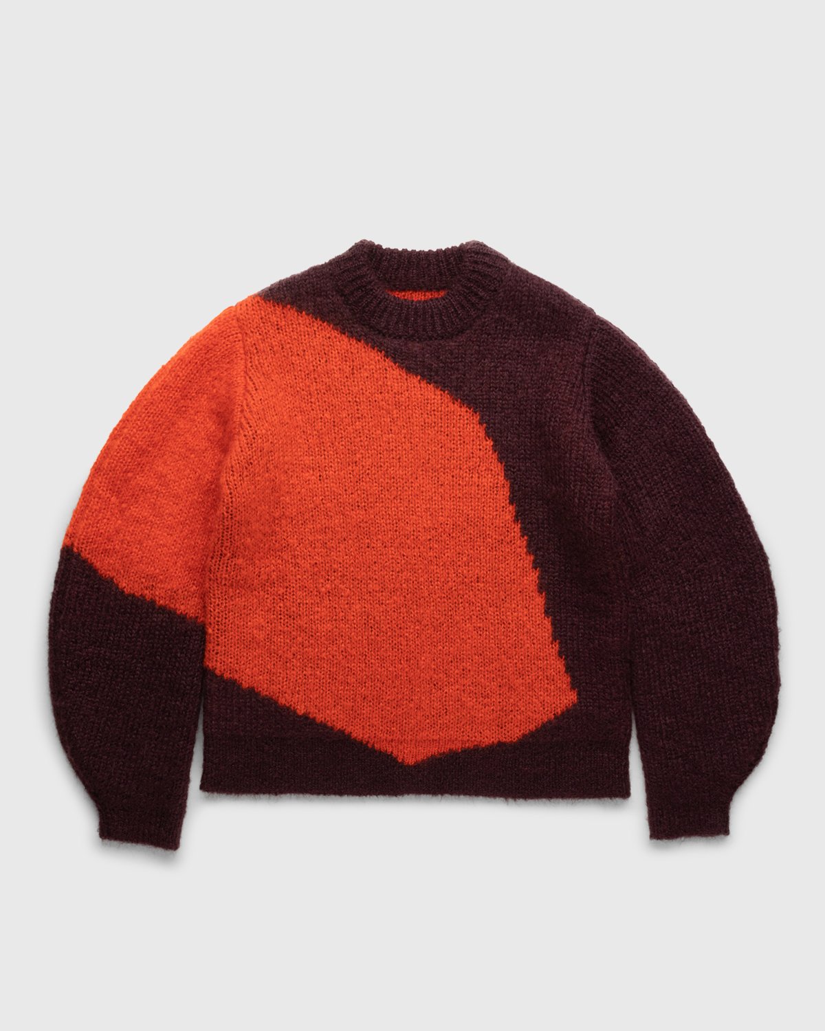 Jil Sander – Sweater Knitted Open Red | Highsnobiety Shop