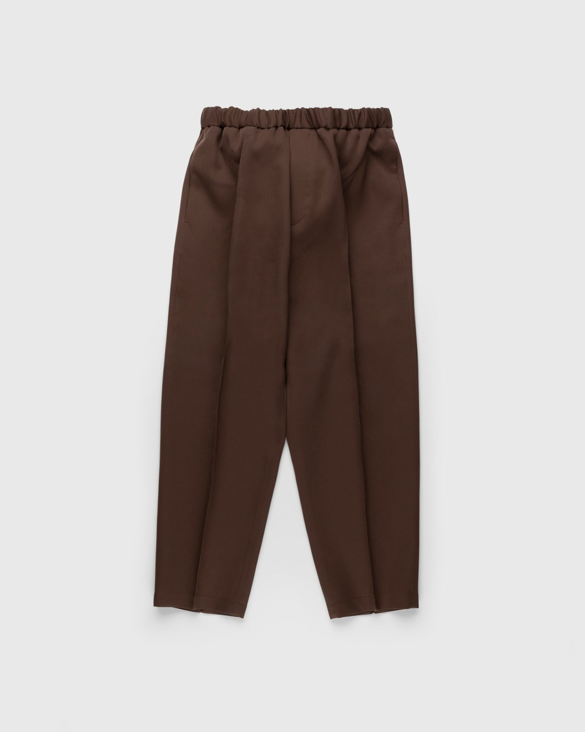 Jil Sander – Wool Trousers Medium Brown | Highsnobiety Shop