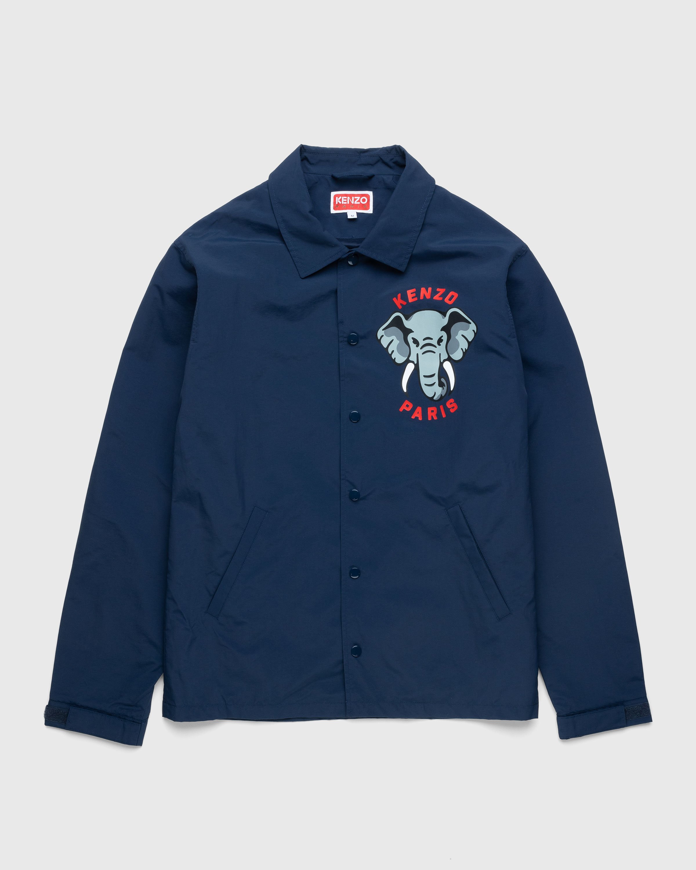 Kenzo – Elephant Coach Jacket Midnight Blue | Highsnobiety Shop