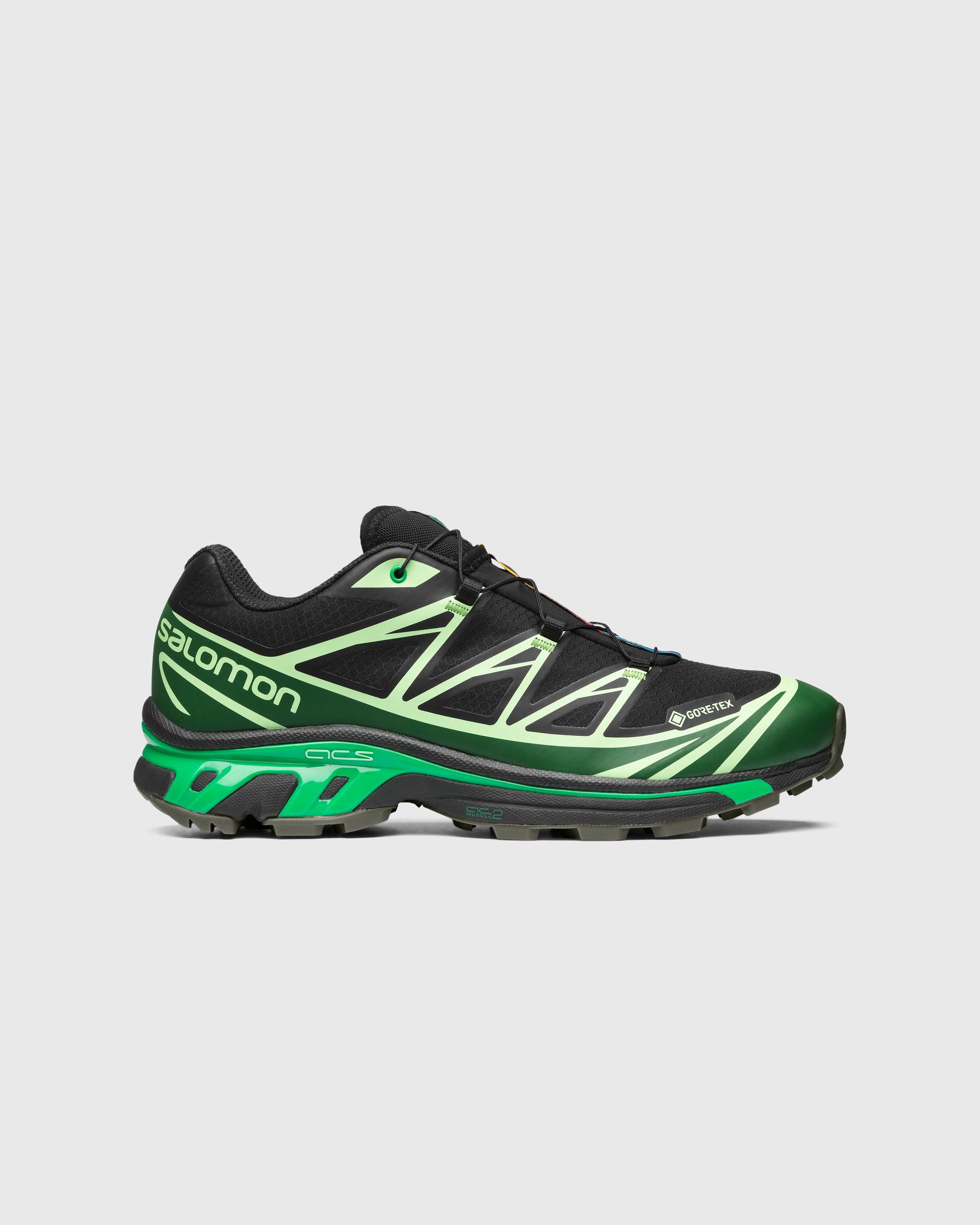 Salomon – XT-6 GTX Black/Eden/Green Ash