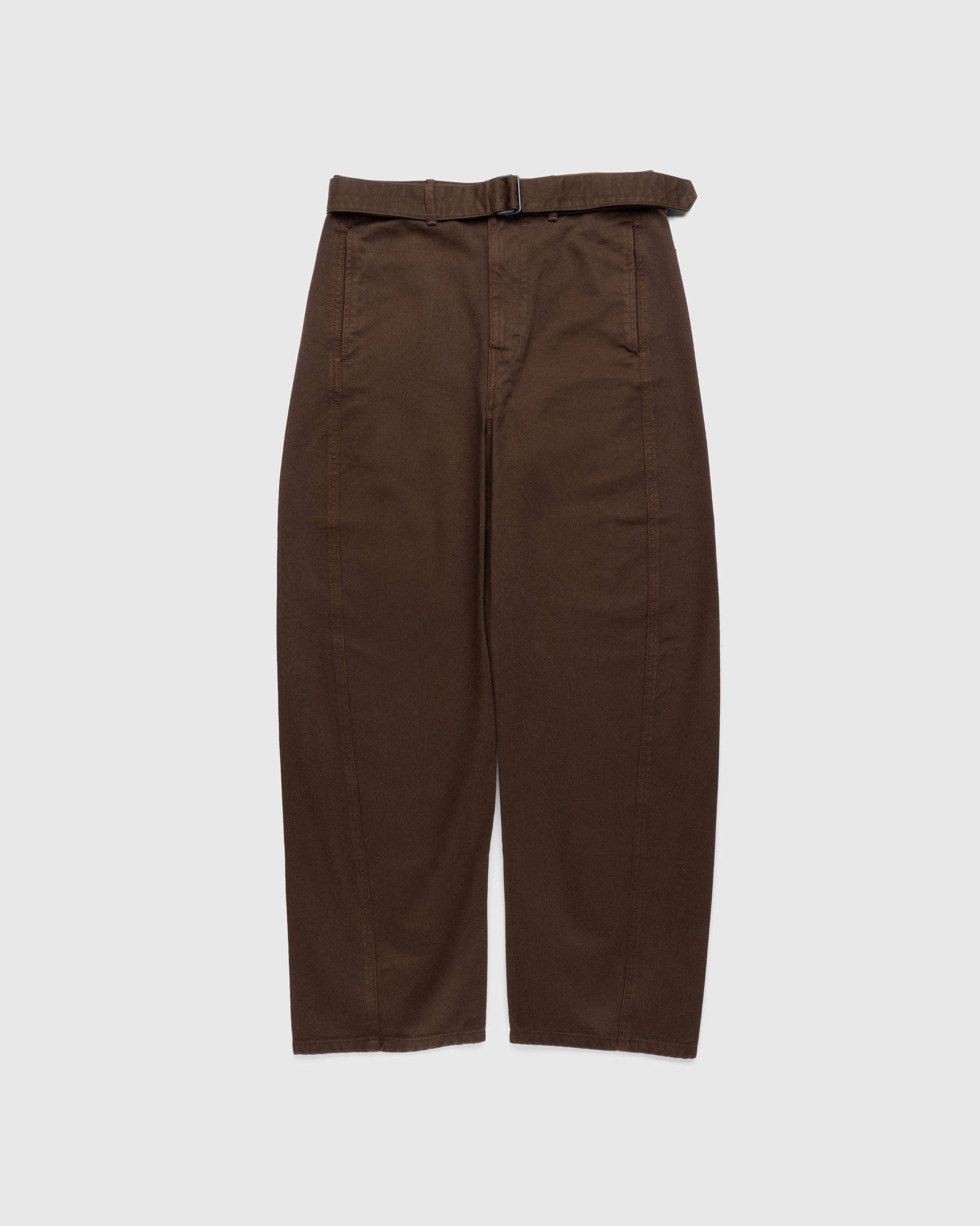 everyone belted easy pants L navyスラックス - ANTYKI-WNETRZA