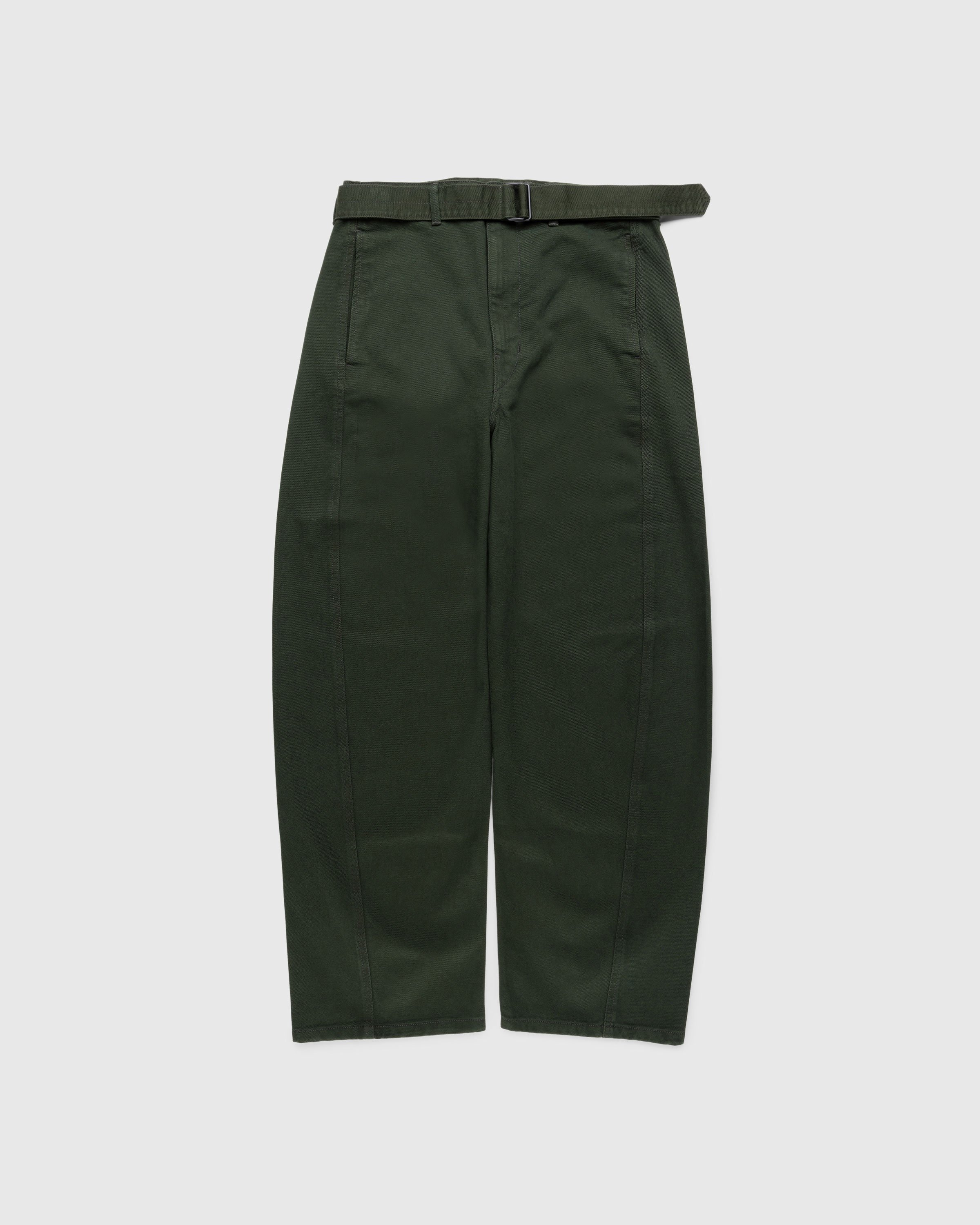 Lemaire Curved 5 Pocket Pants Green