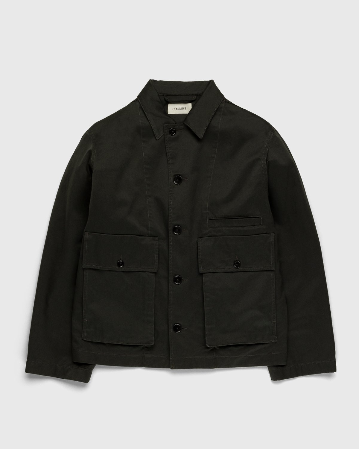 Lemaire – Boxy Blouson Dark Slate Green | Highsnobiety Shop