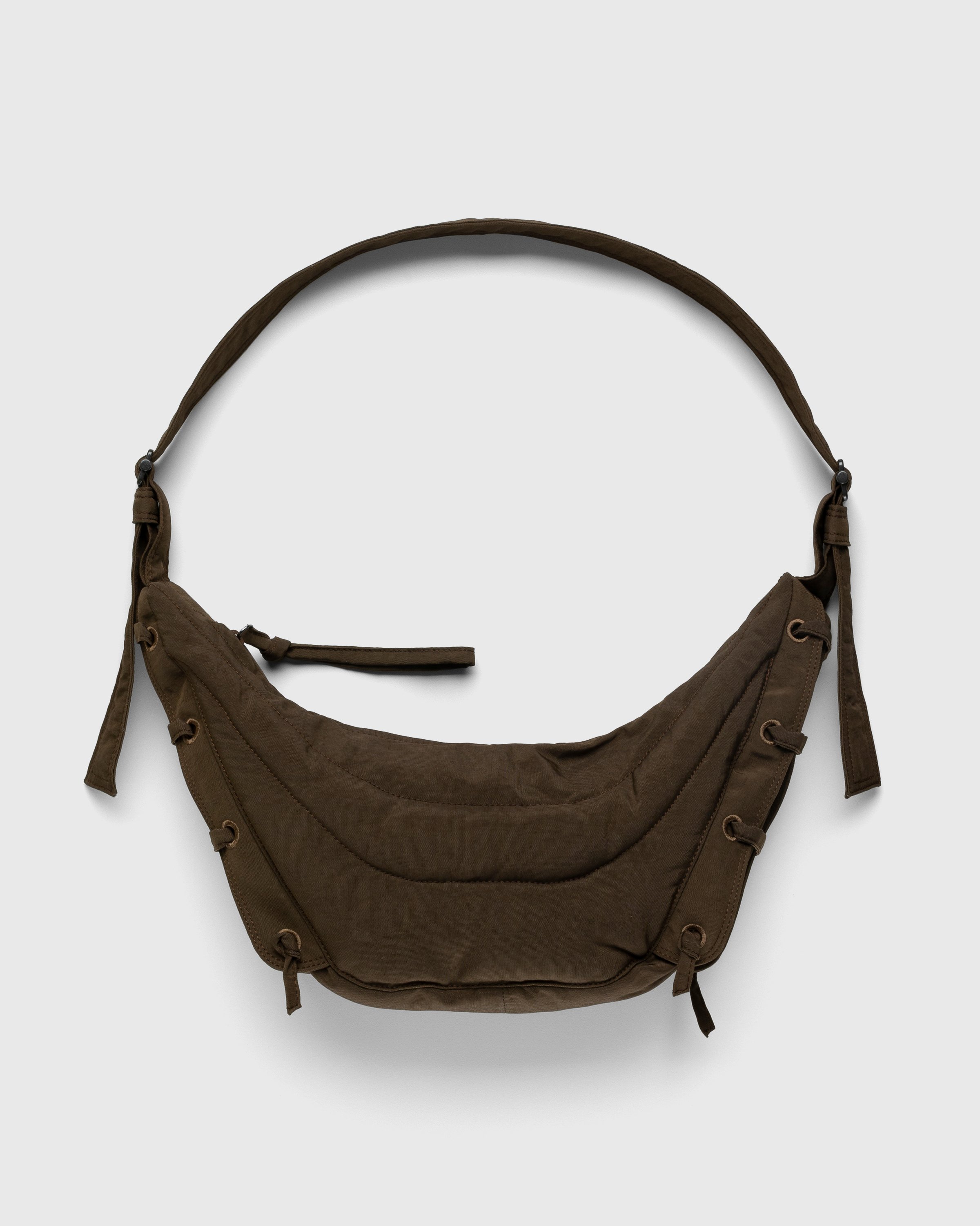 Lemaire – Soft Crossbody Bag Brown | Highsnobiety Shop