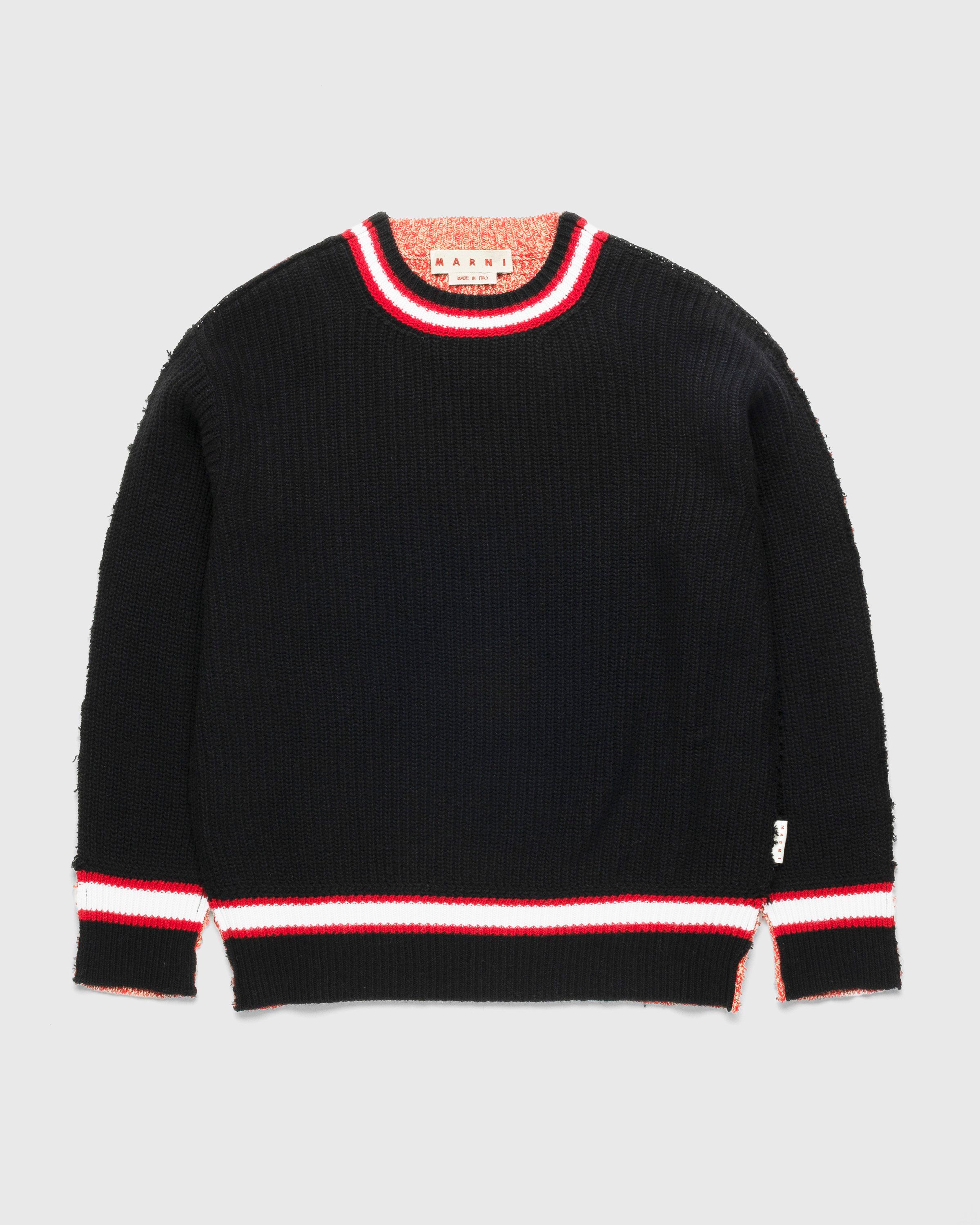 Marni – Roundneck Sweater Black | Highsnobiety Shop