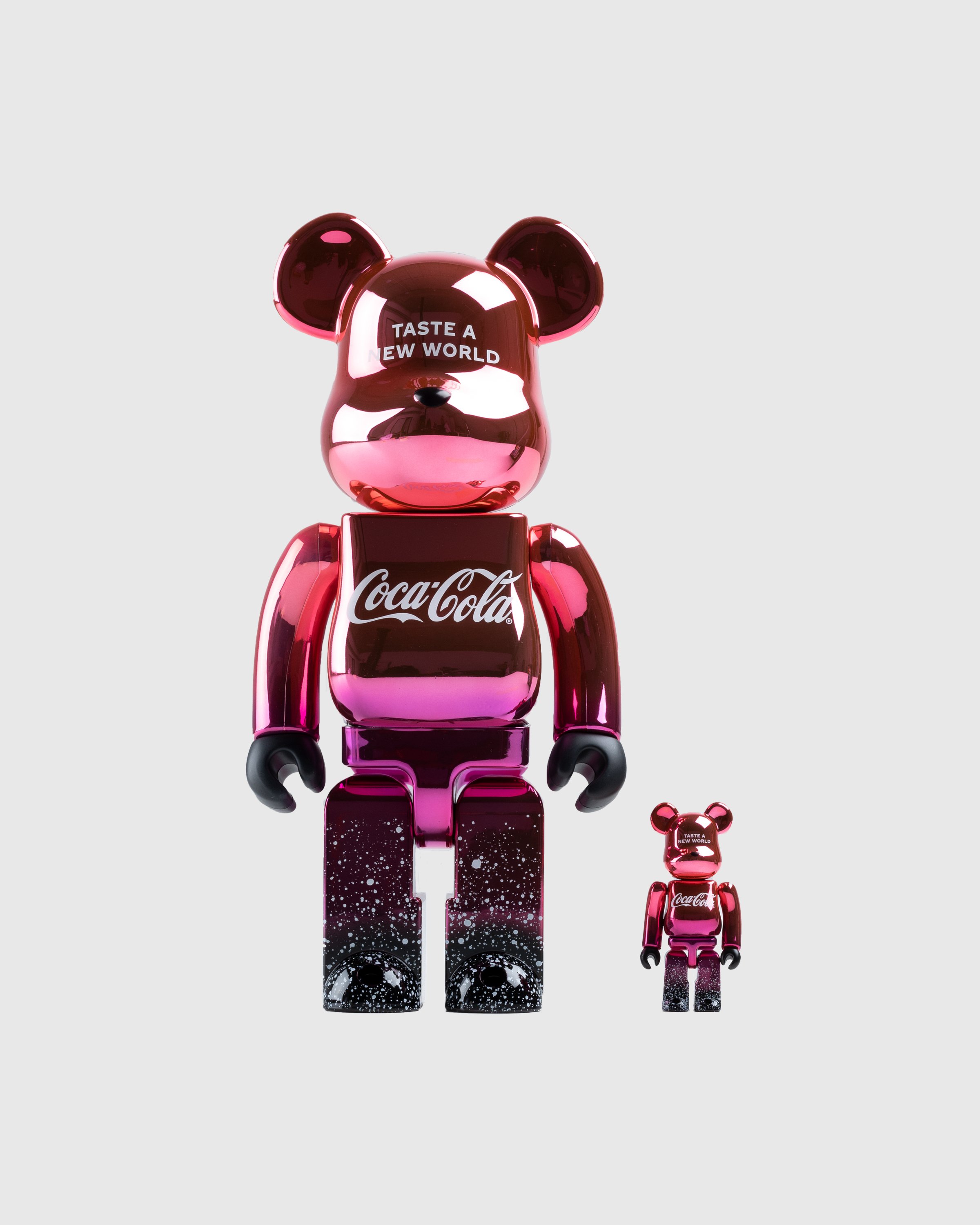 Medicom – Be@rbrick Coca-Cola Creations 100% and 400% Set Pink