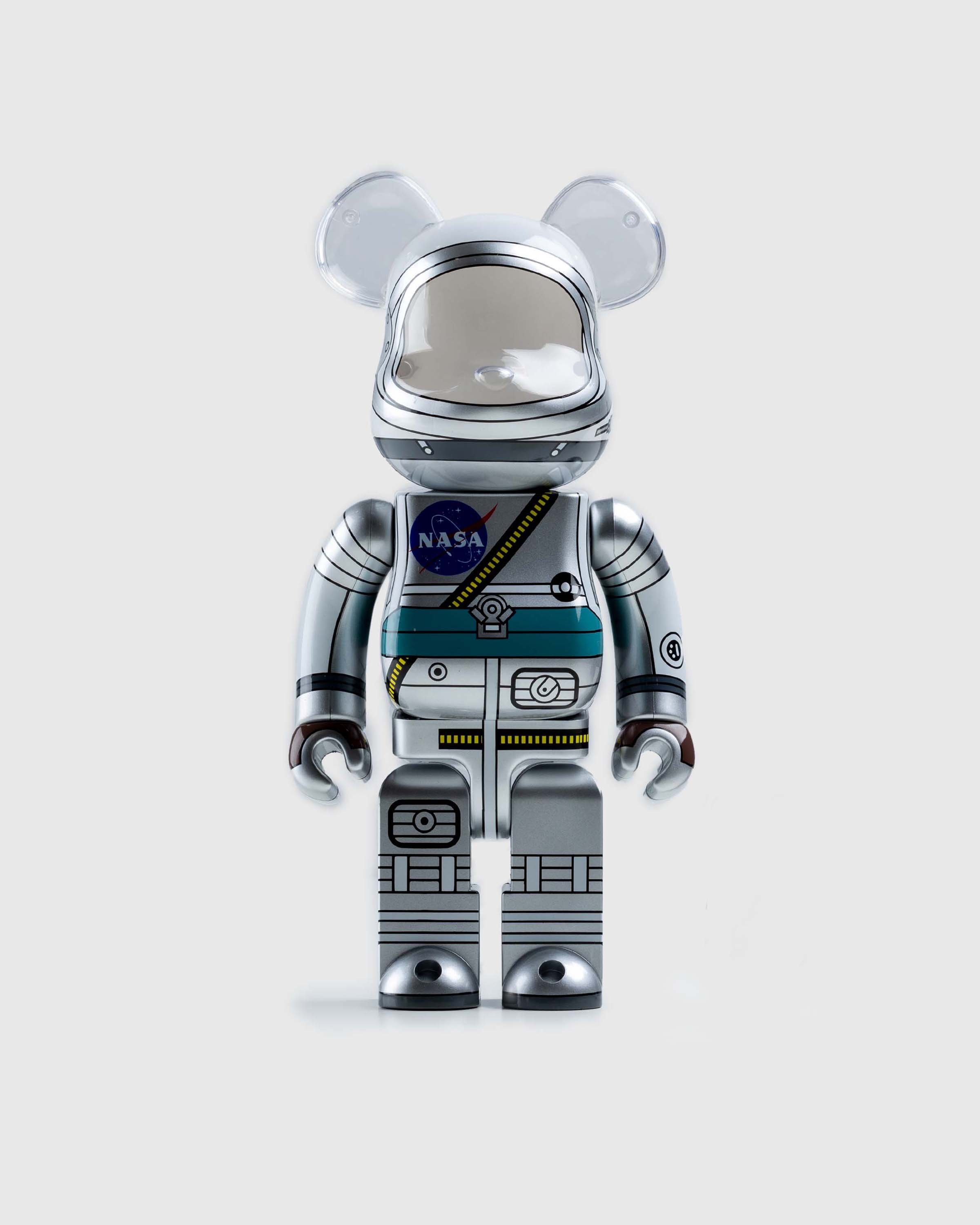 Medicom – Be@rbrick Project Mercury Astronaut 1000% Silver | Highsnobiety  Shop
