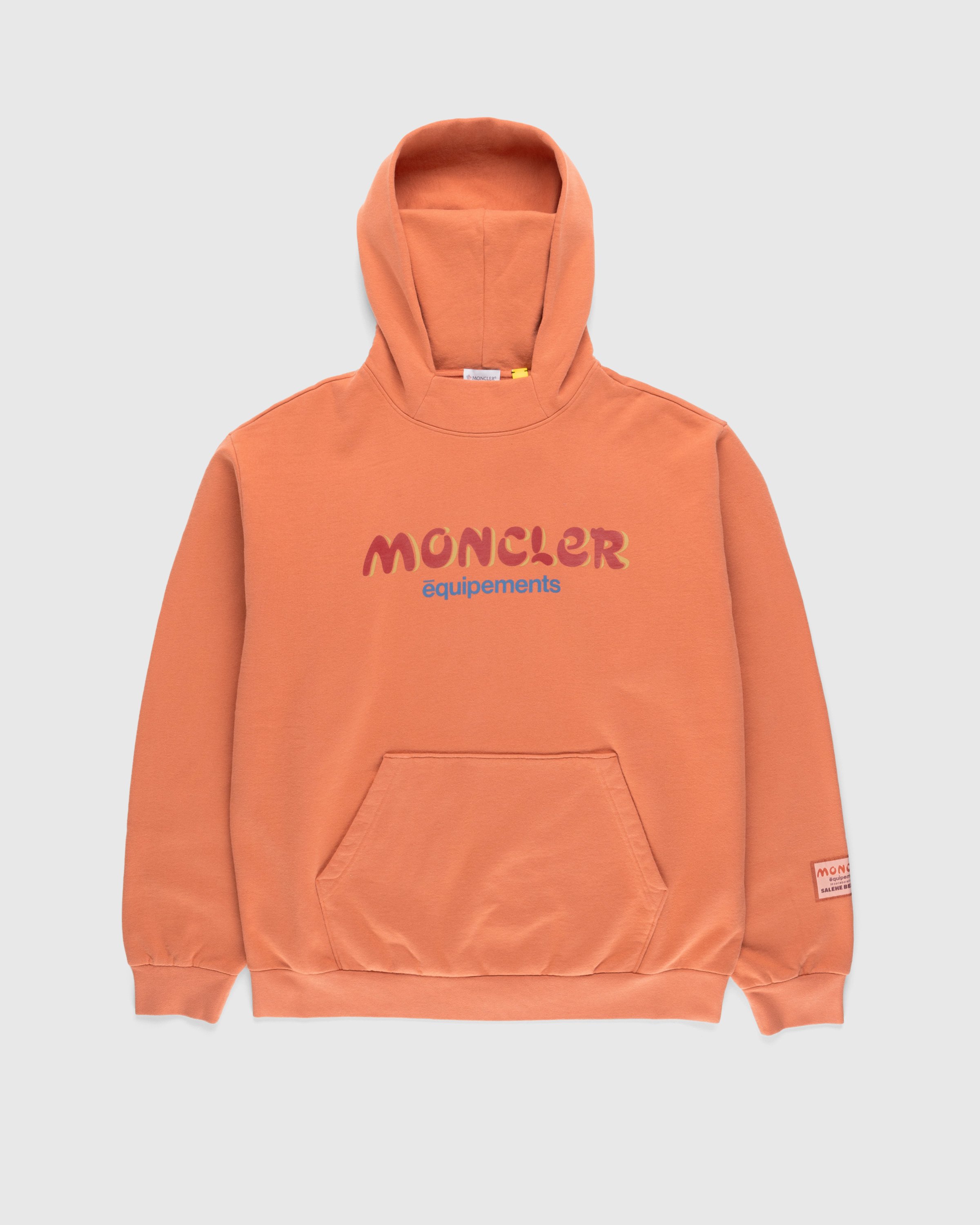 Moncler x Salehe Bembury Logo Hoodie Beige Highsnobiety Shop