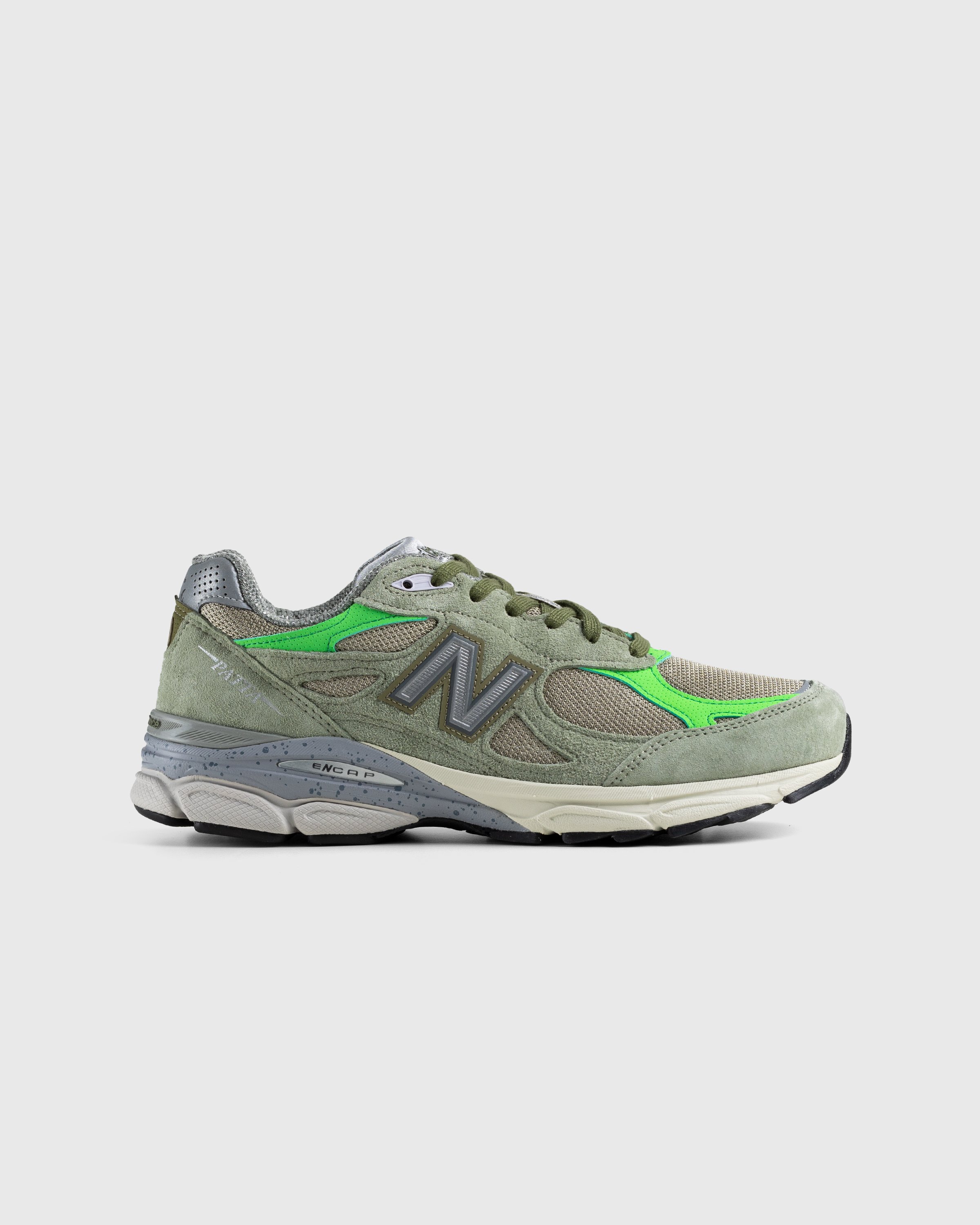 Patta x New Balance – M990PP3 Made in USA 990v3 Olive/White