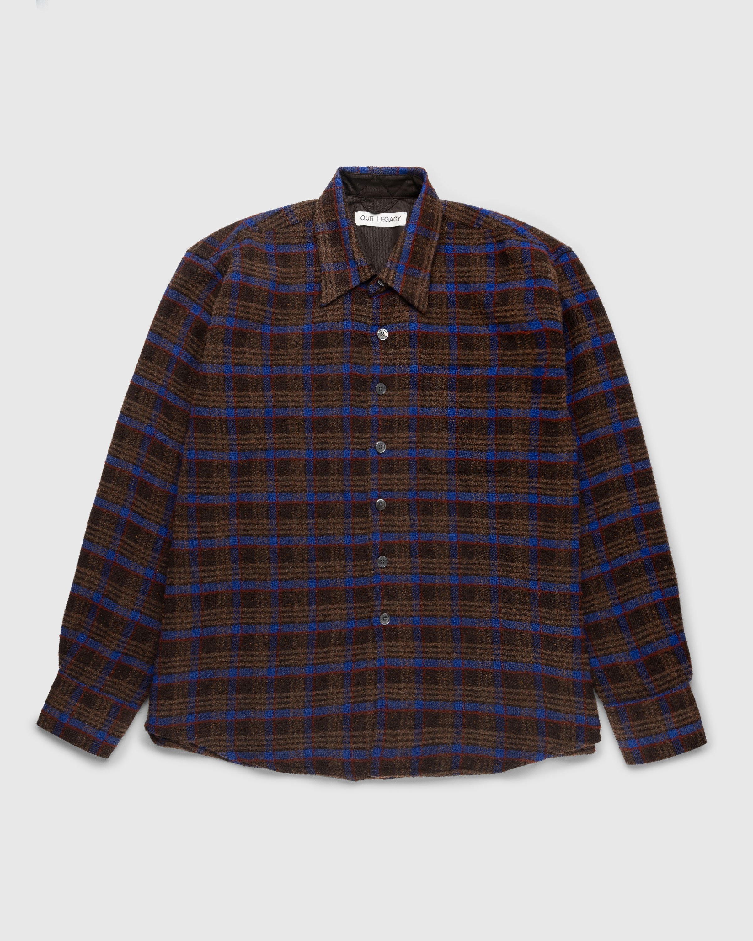 Our Legacy – Above Shirt Brown Pankow Check | Highsnobiety Shop