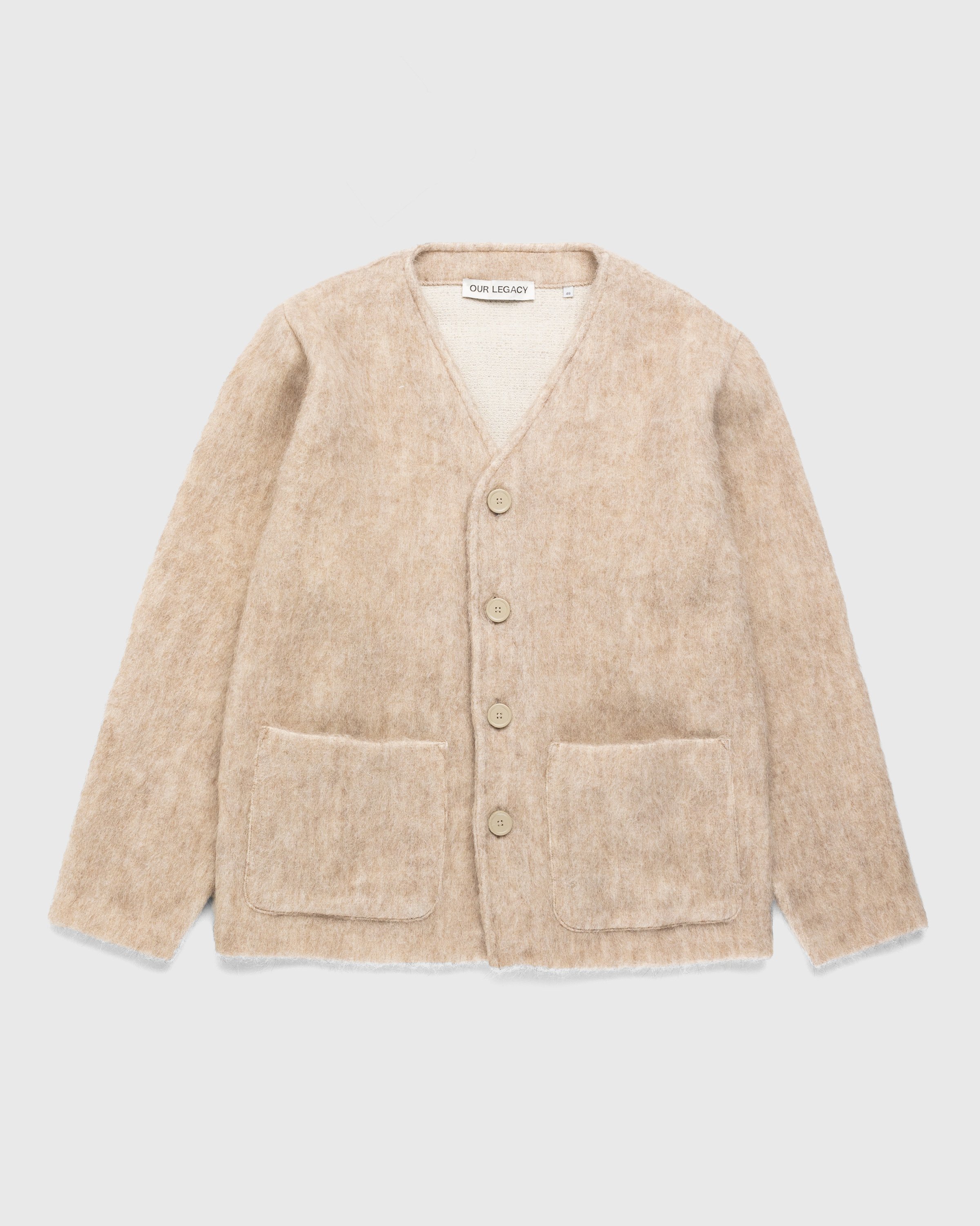 our legacy mohair cardigan