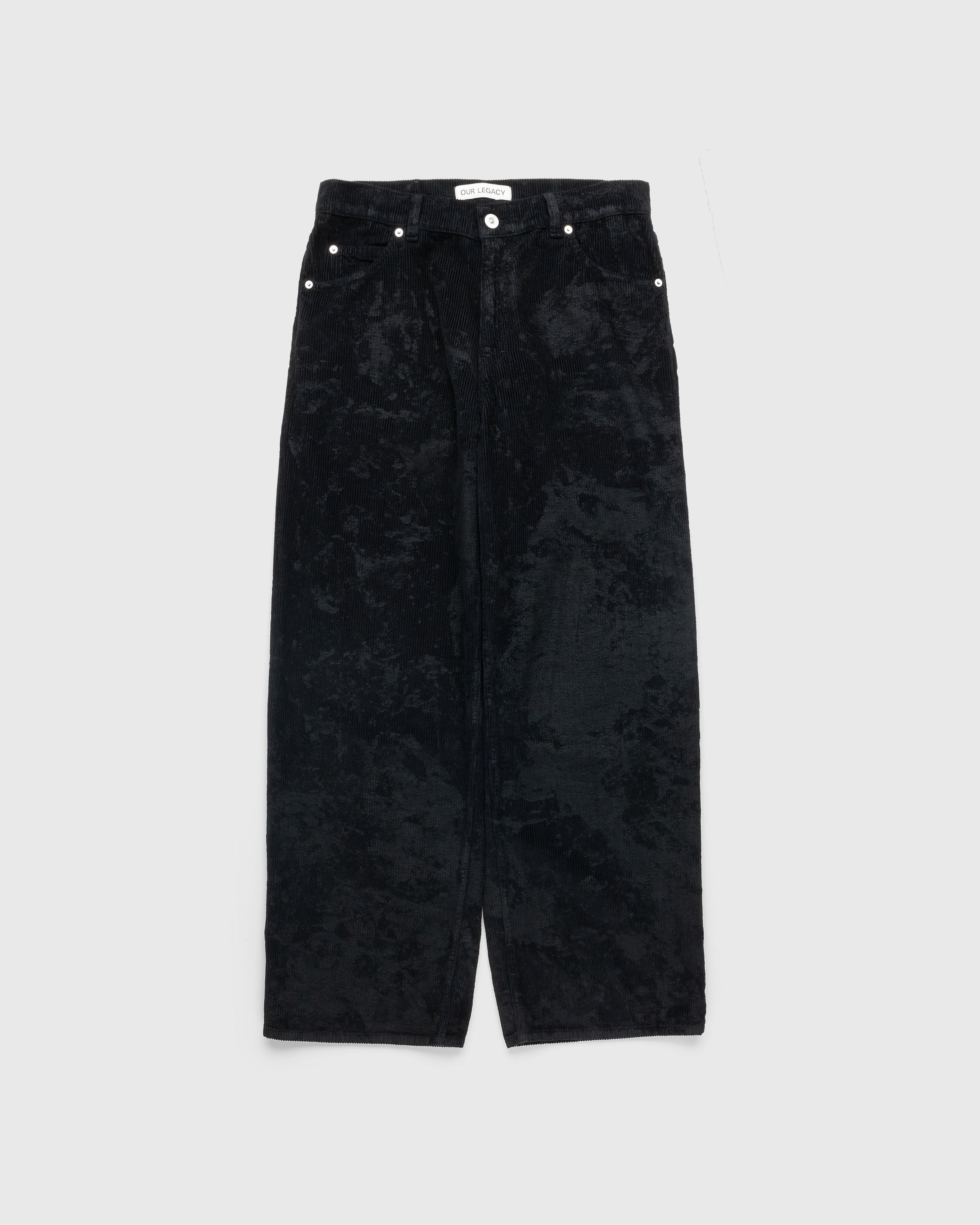 Our Legacy – Vast Cut Corduroy Jeans Black | Highsnobiety Shop