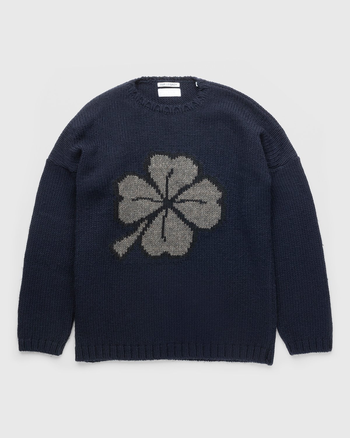 Our Legacy – Popover Roundneck Lucky Clover Navy