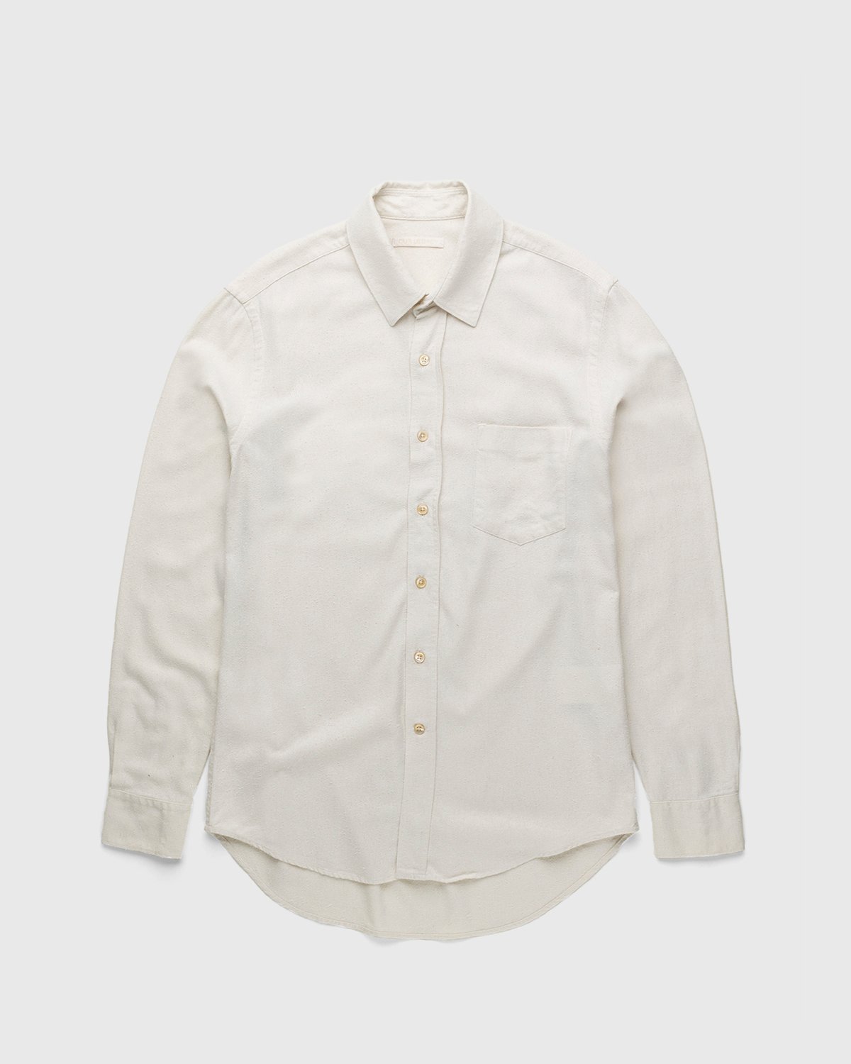 Our Legacy – Classic Shirt White Silk | Highsnobiety Shop