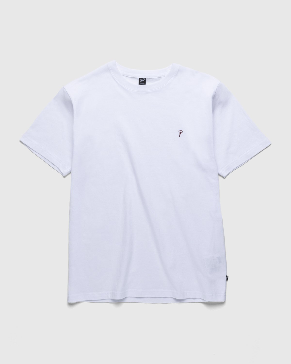 Patta – Basic Script P T-Shirt White | Highsnobiety Shop