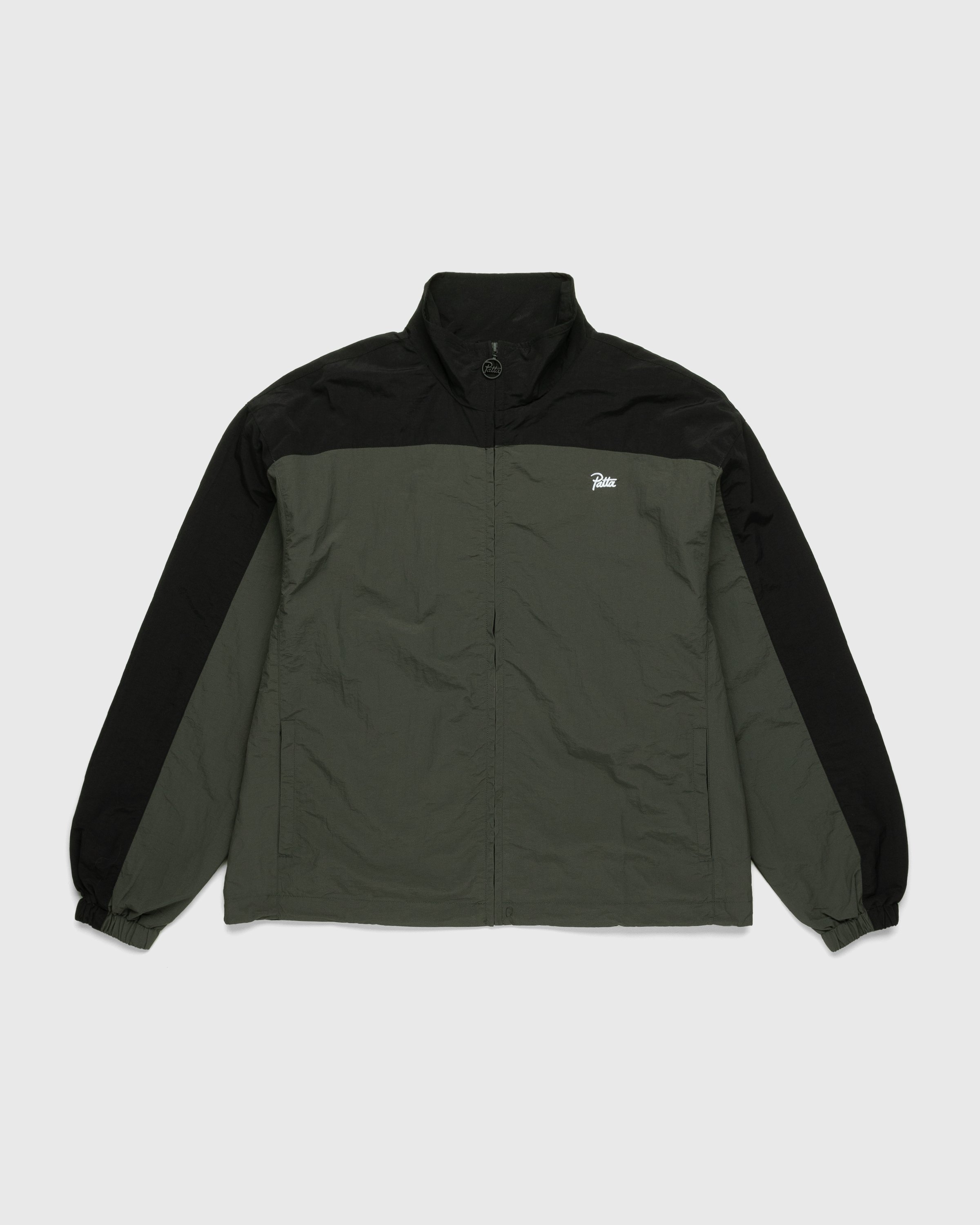 Patta – Athletic Track Jacket Black/Charcoal Grey | Highsnobiety Shop