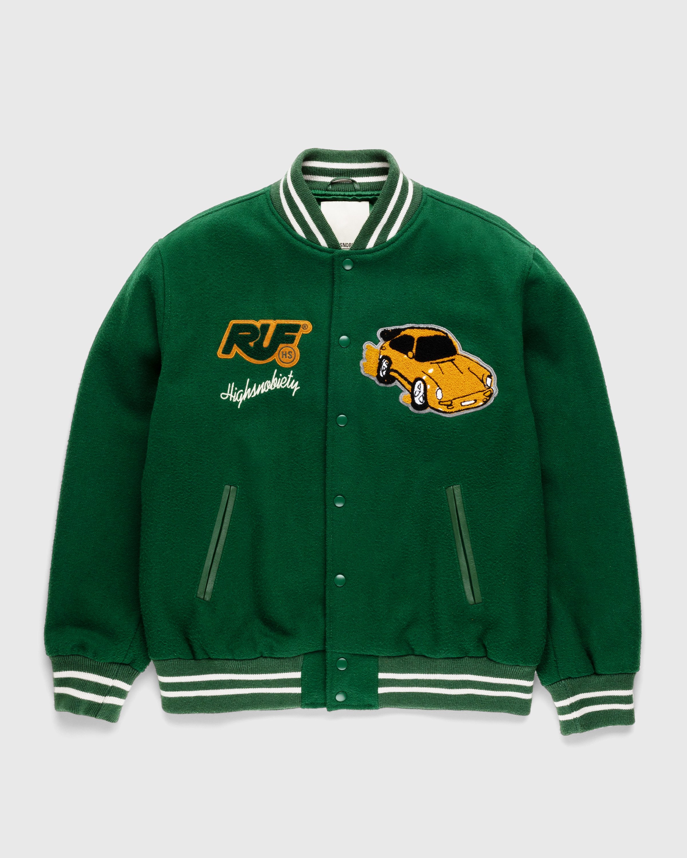 AKA Green Varsity Fleece Letterman Jacket (Unisex Size)