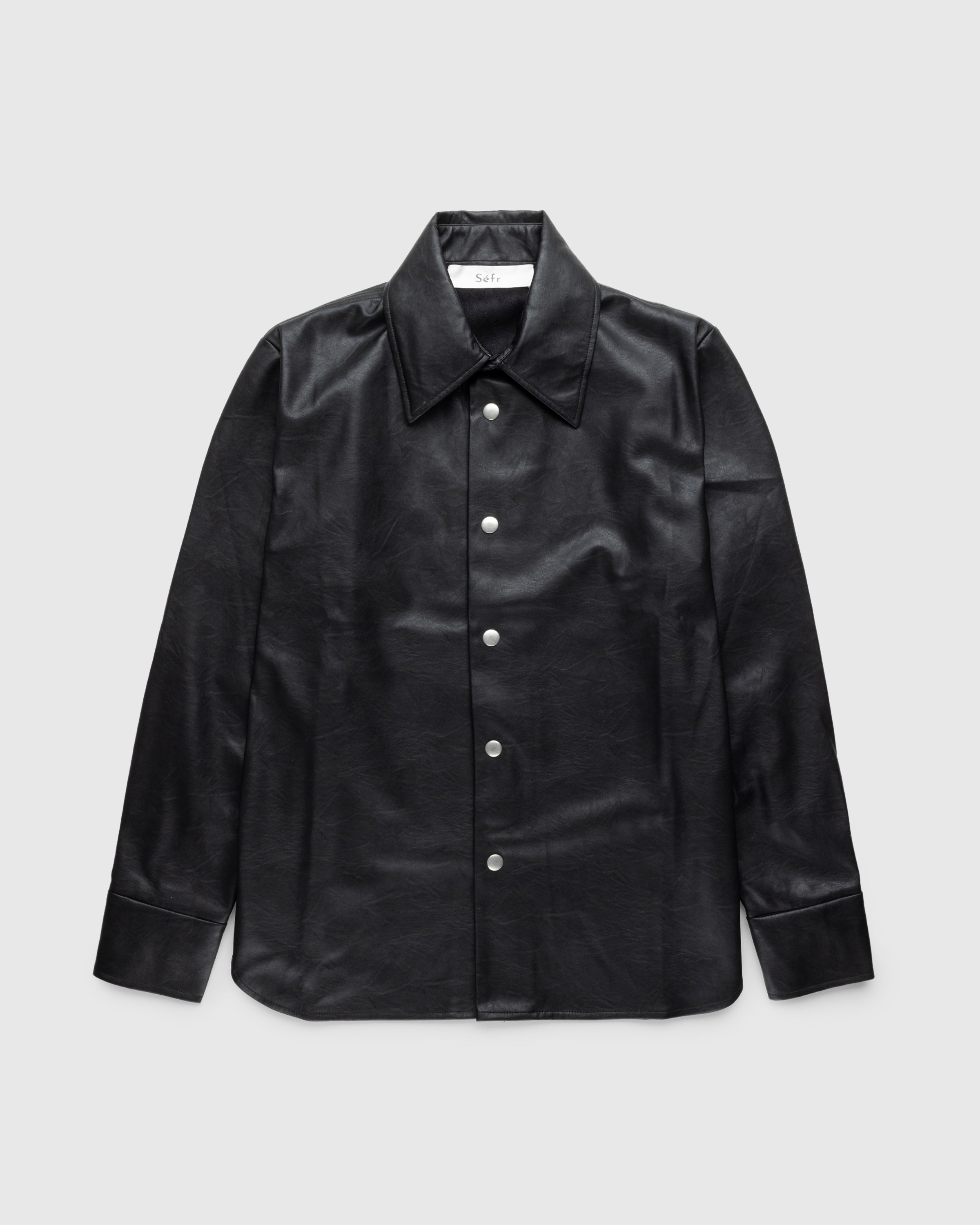 Séfr – Rainier Overshirt Space Black | Highsnobiety Shop