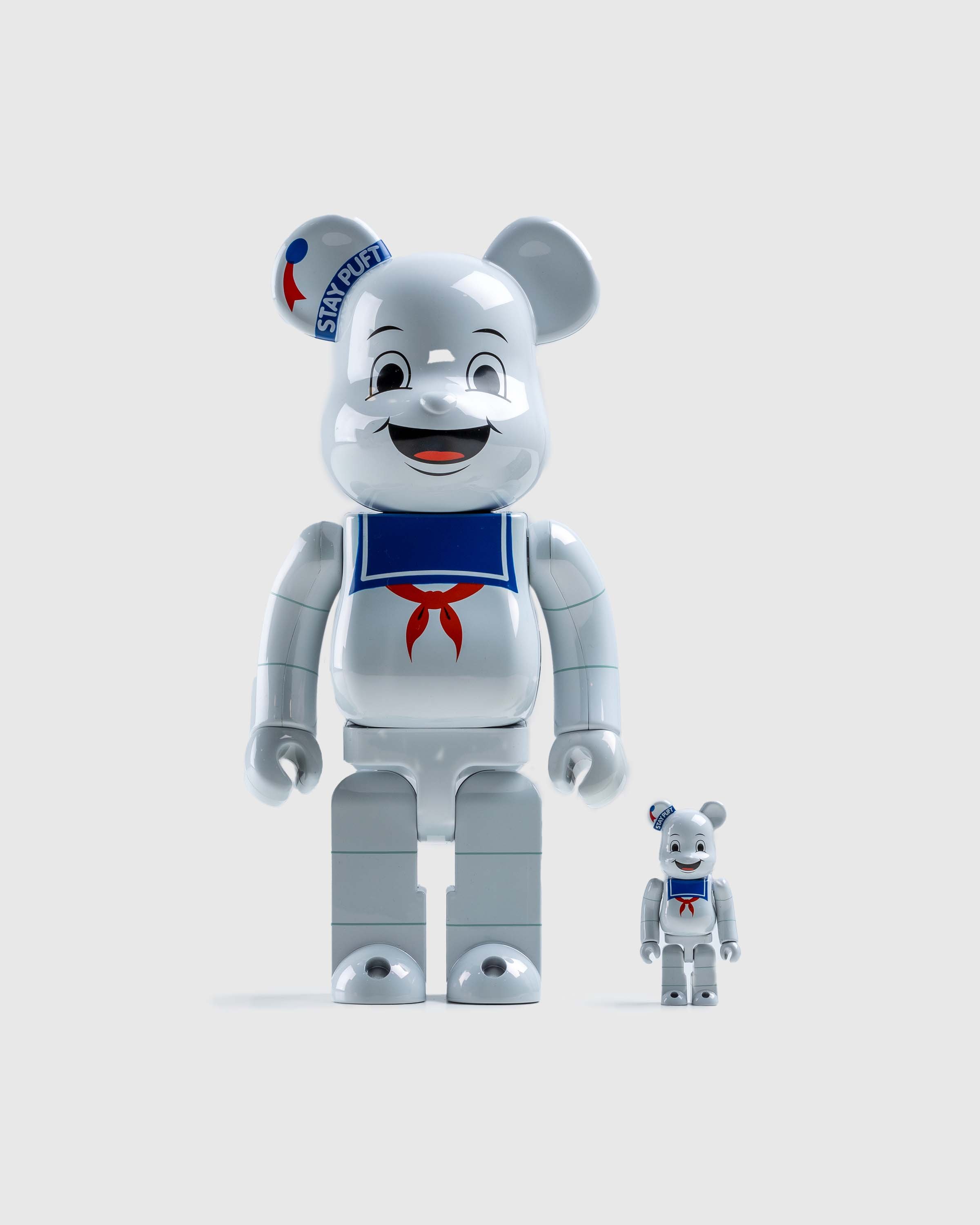 Medicom – BE@RBRICK STAY PUFT MARSHMALLOW MAN WHITE CHROME Ver