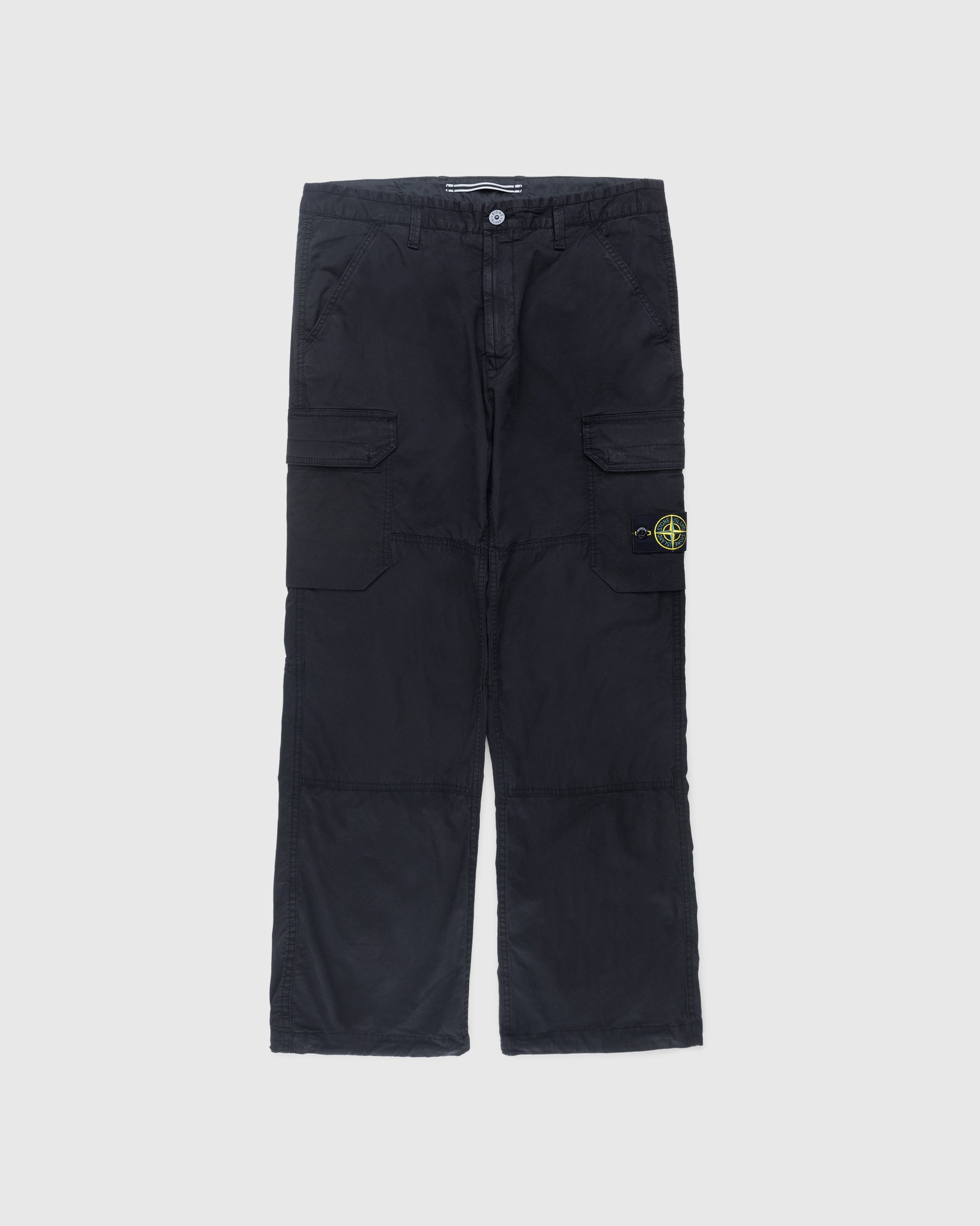STONE ISLAND Tapered Stretch-Cotton Cargo Trousers for Men