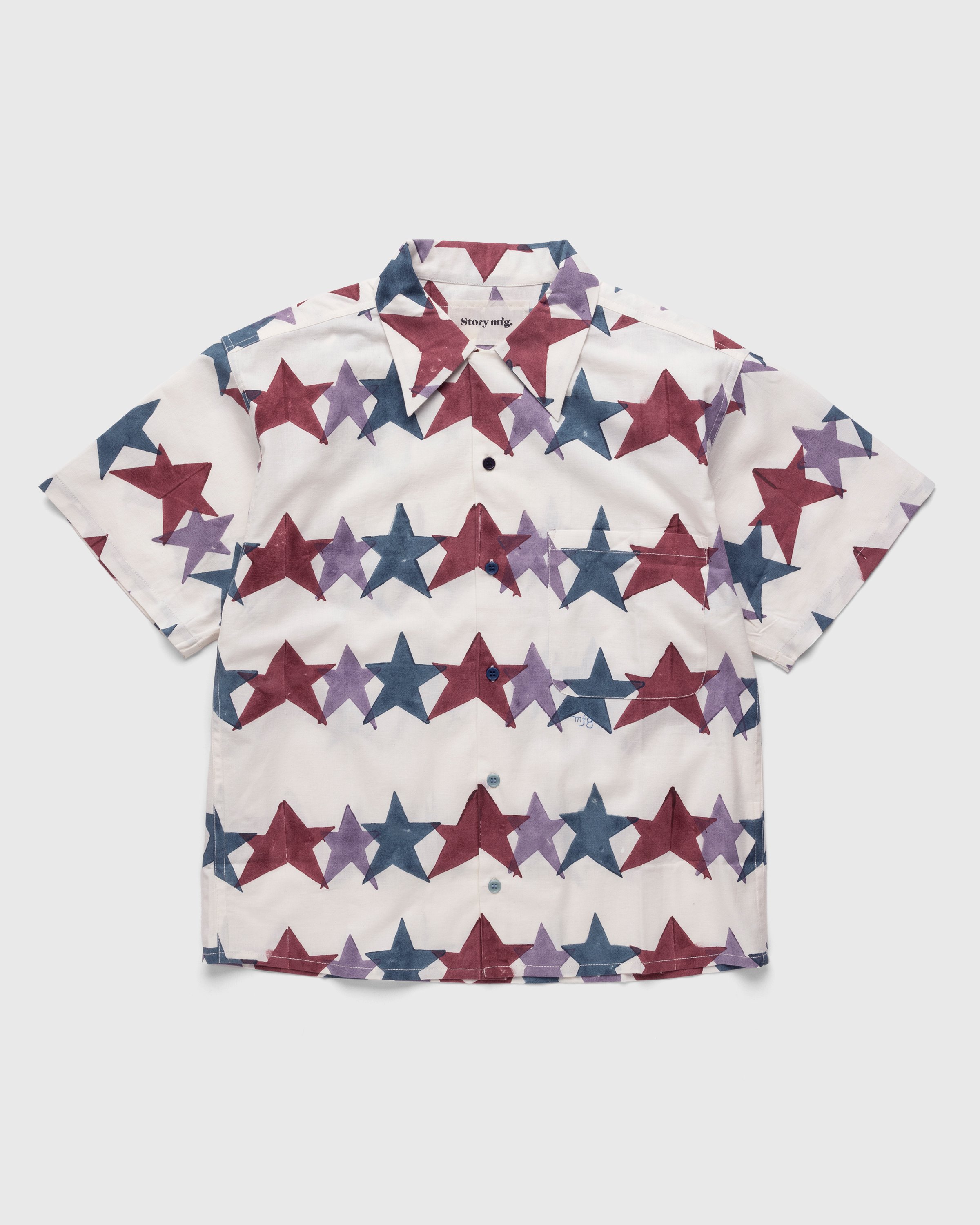 Story mfg. – Shore Shirt Star Block Print Multi